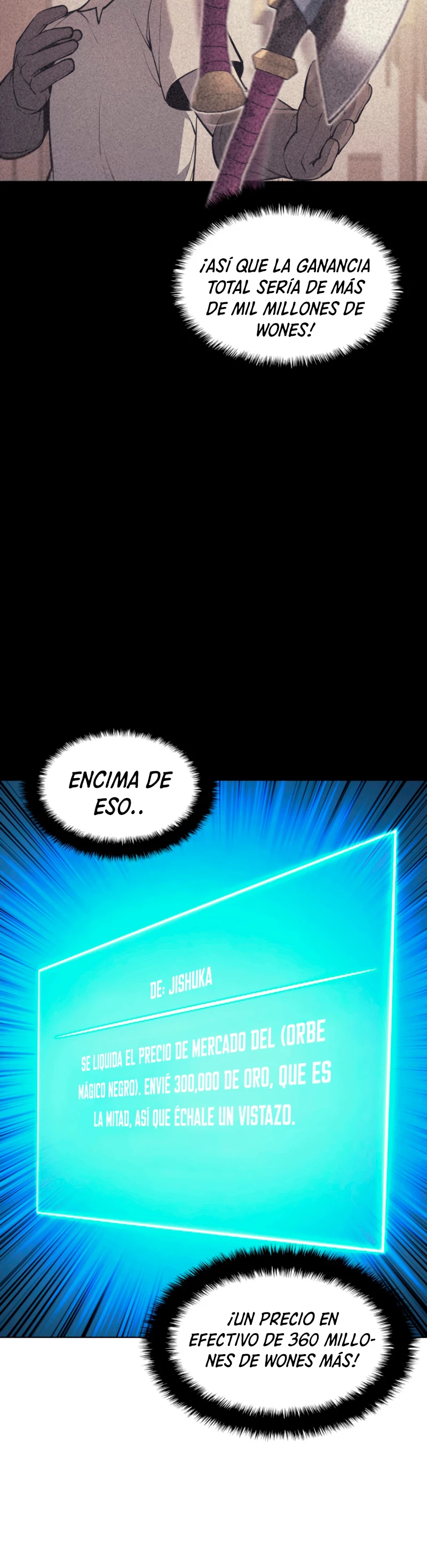 El Chetado (Overgeared) capítulo 57, página 5