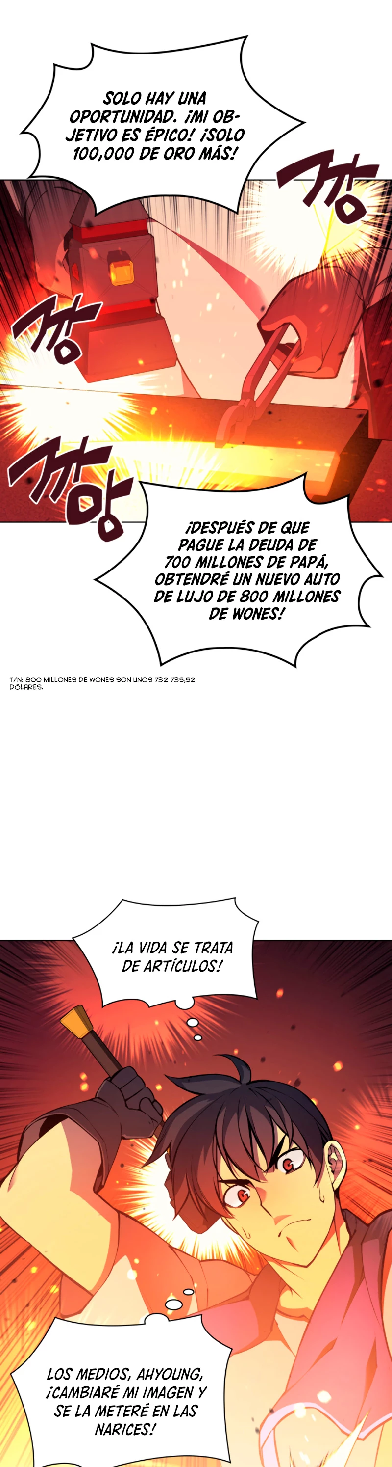 El Chetado (Overgeared) capítulo 57, página 19