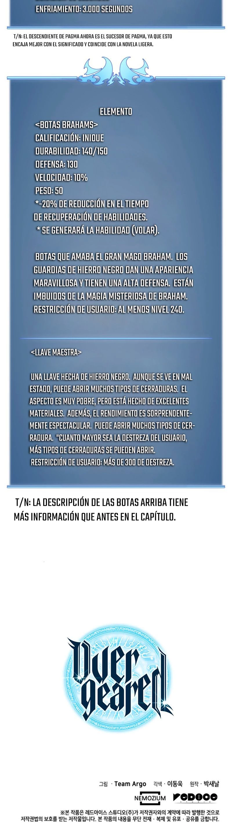 El Chetado (Overgeared) capítulo 60, página 64
