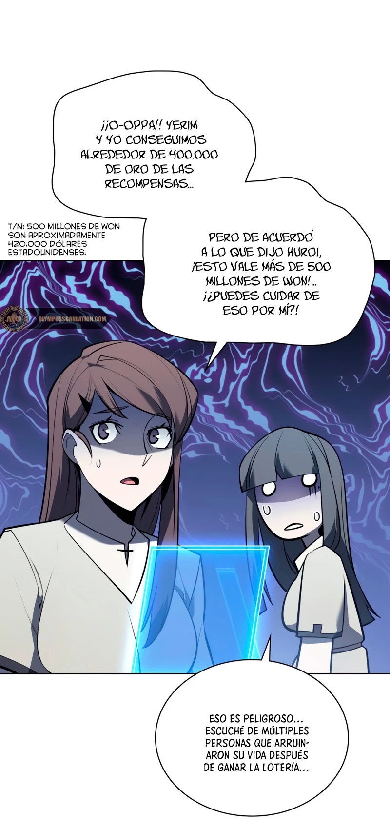 El Chetado (Overgeared) capítulo 108, página 35