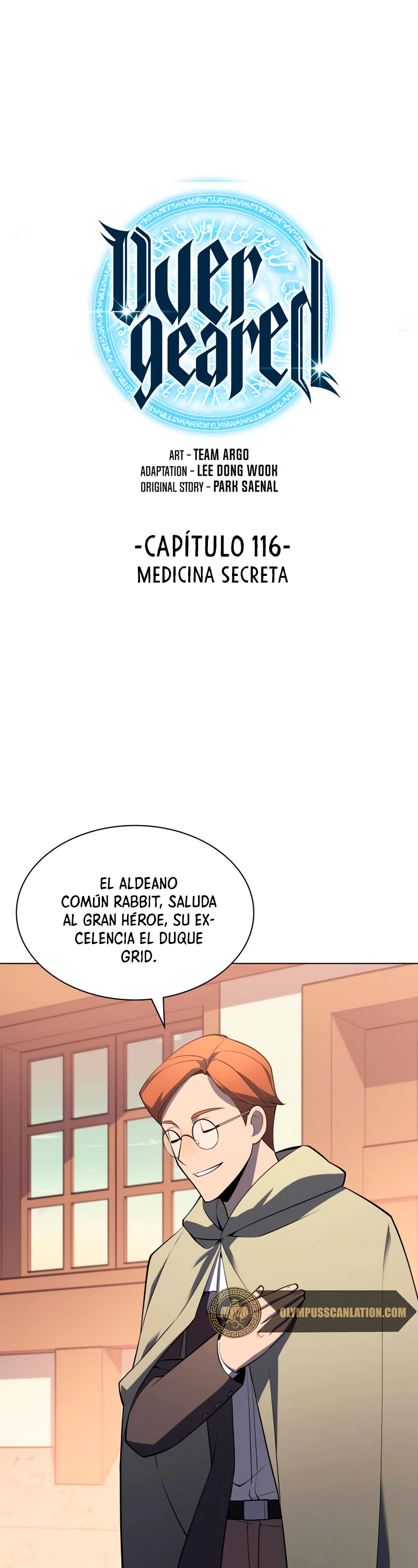 El Chetado (Overgeared) capítulo 116, página 3