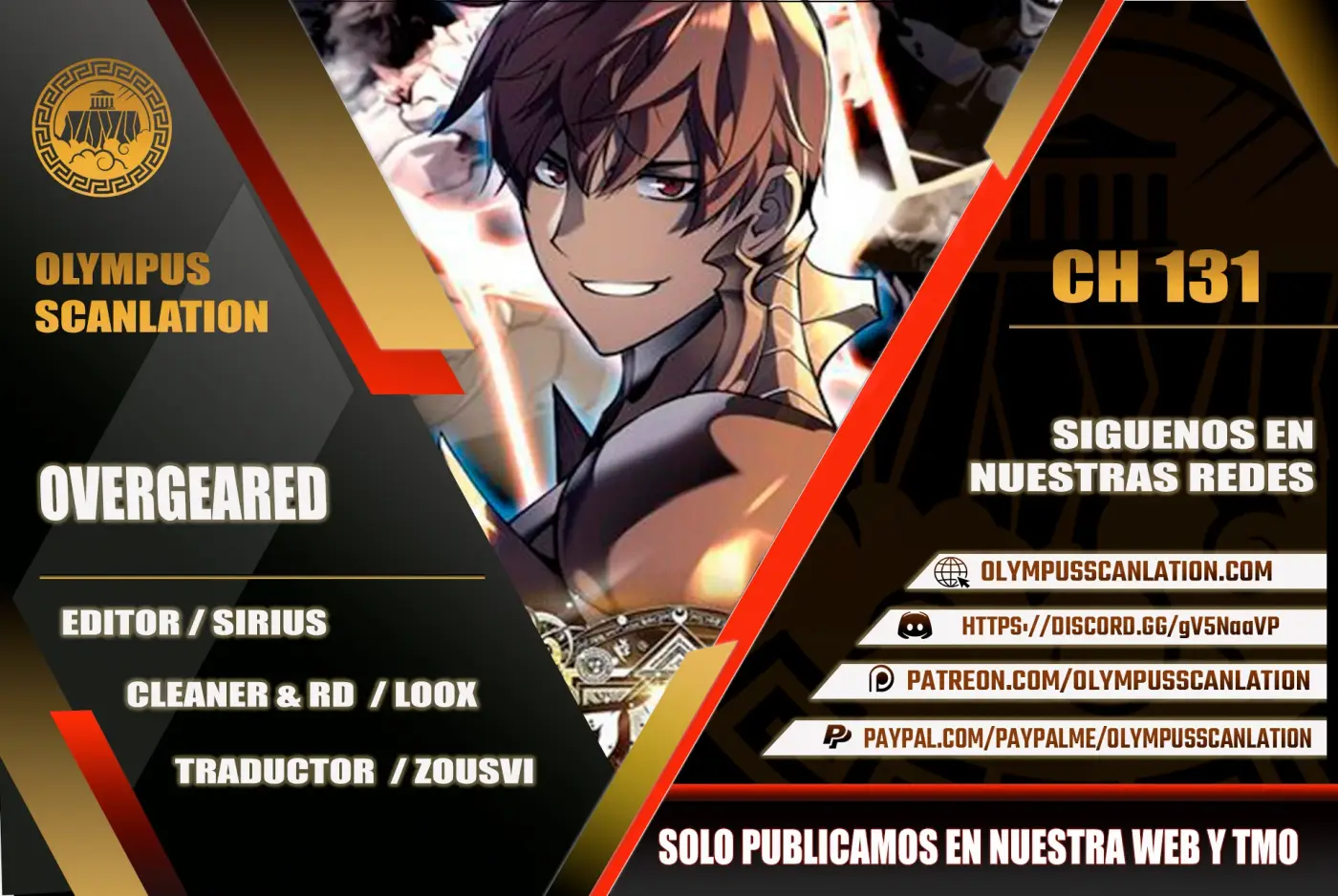 El Chetado (Overgeared) capítulo 131, página 1