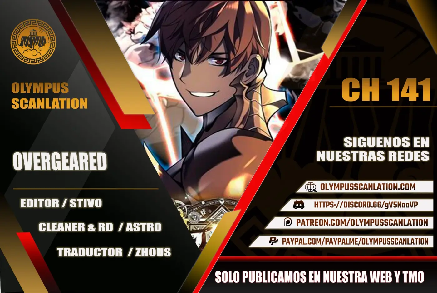 El Chetado (Overgeared) capítulo 141, página 1