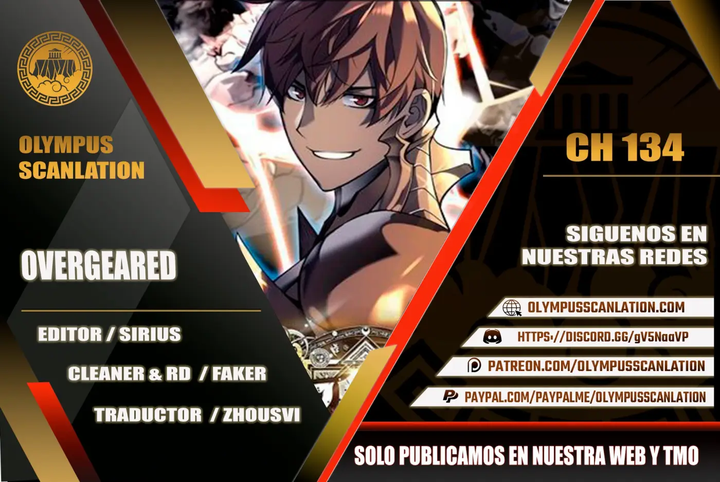 El Chetado (Overgeared) capítulo 134, página 1