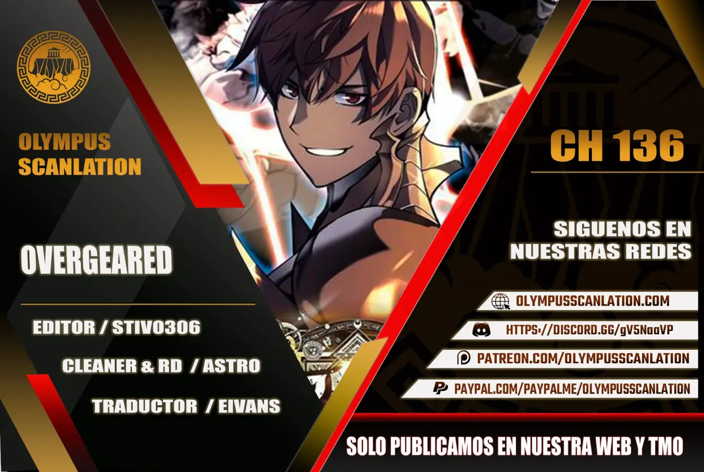 El Chetado (Overgeared) capítulo 136, página 1