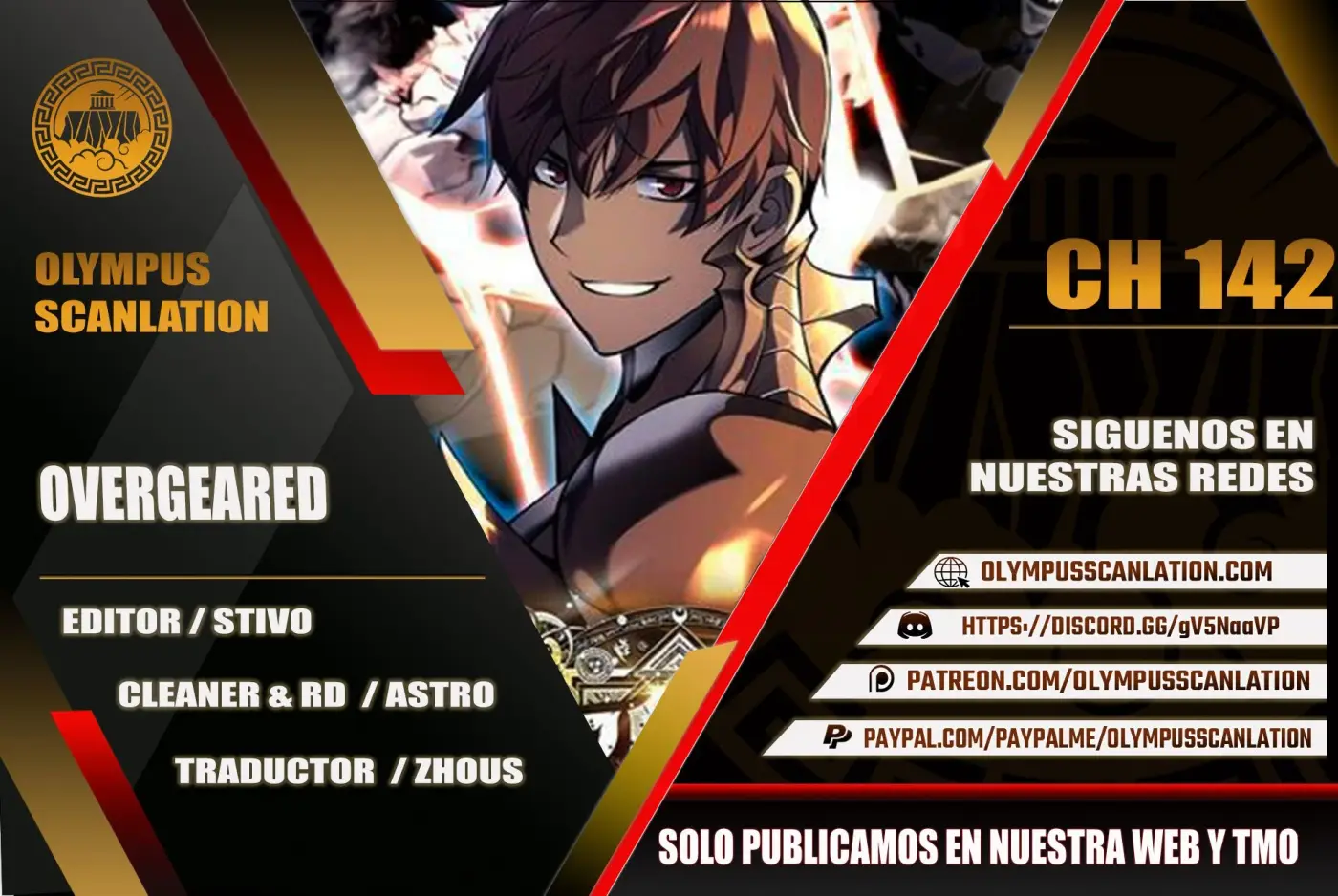 El Chetado (Overgeared) capítulo 142, página 1
