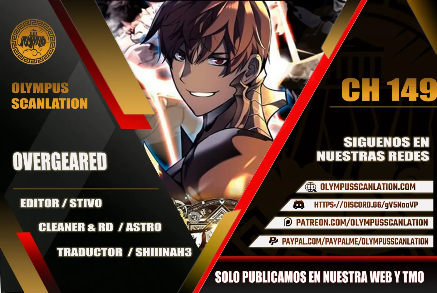 El Chetado (Overgeared) capítulo 149, página 1