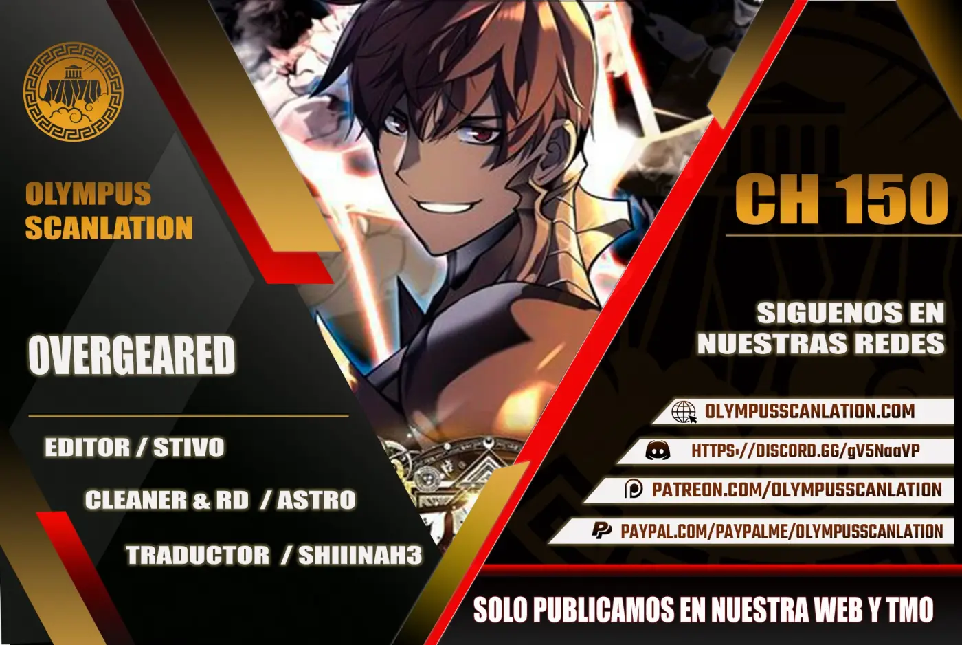 El Chetado (Overgeared) capítulo 150, página 1
