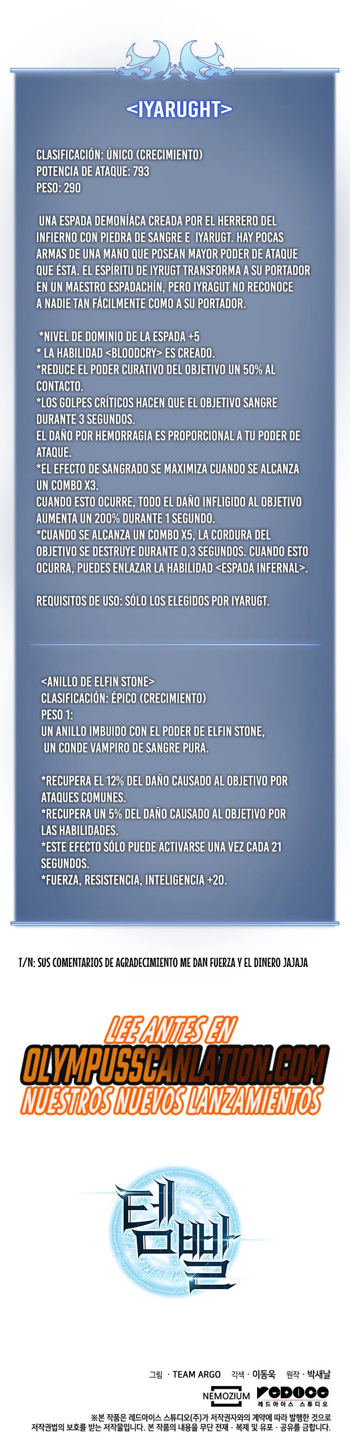 El Chetado (Overgeared) capítulo 161, página 54