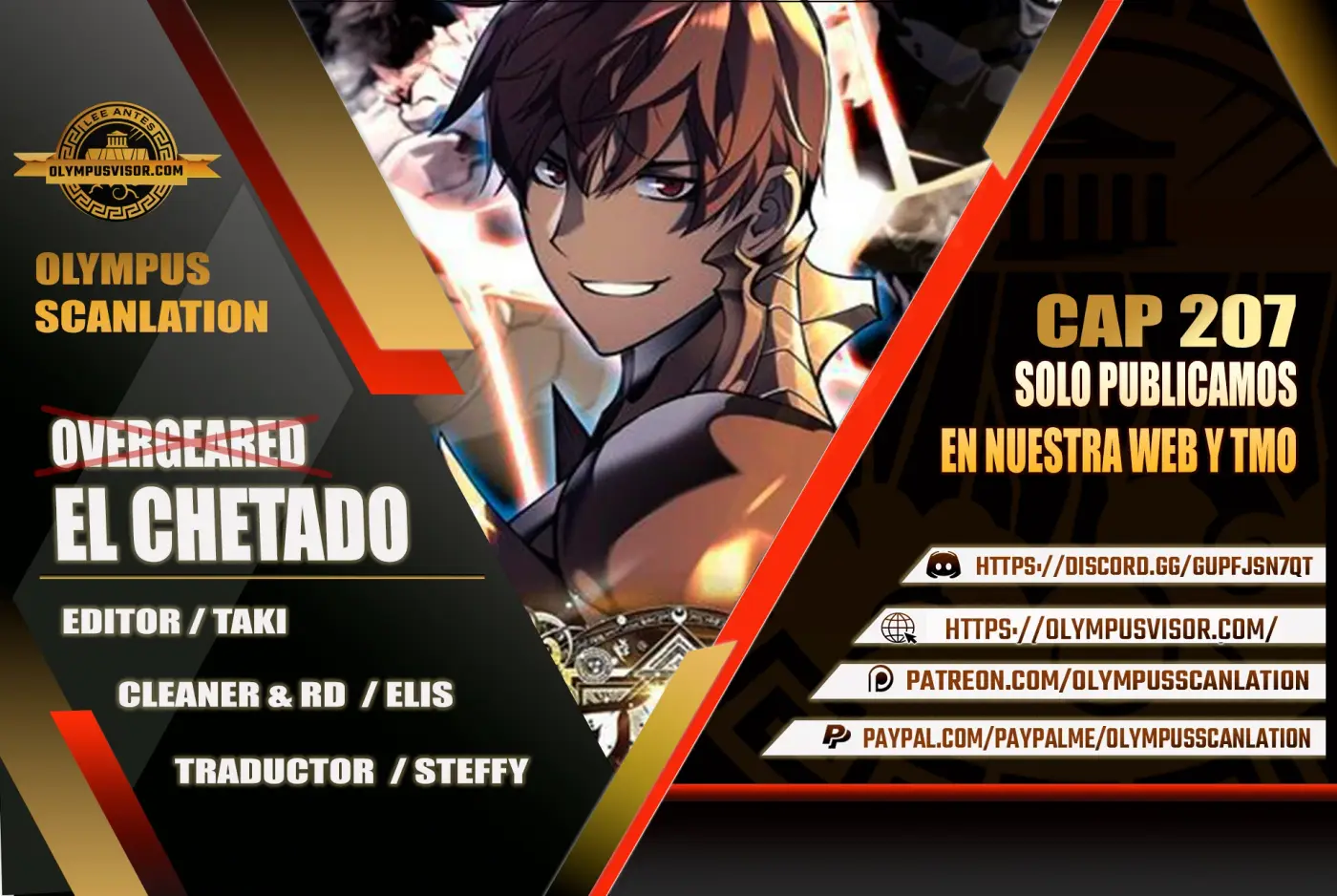 El Chetado (Overgeared) capítulo 207, página 1