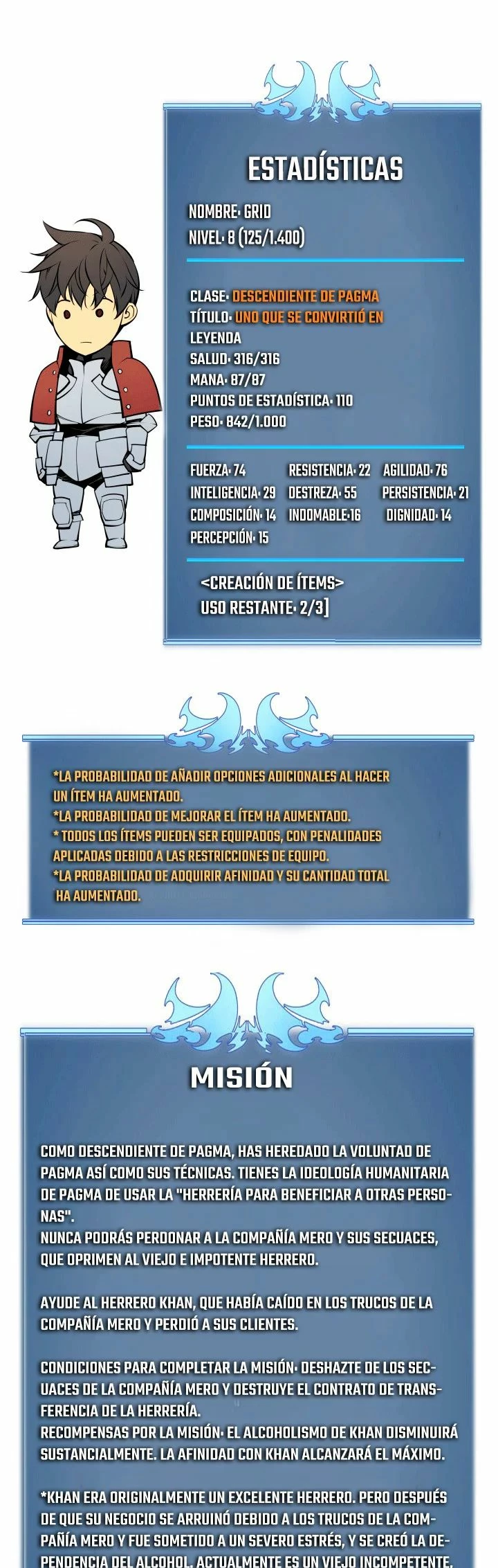 El Chetado (Overgeared) capítulo 15, página 38