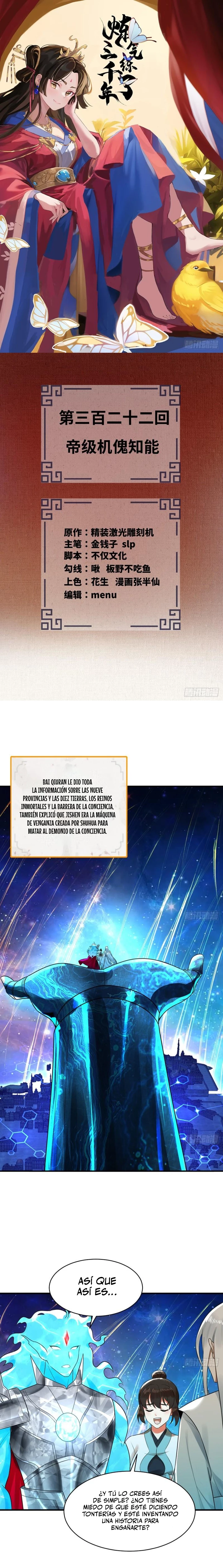 Mis 3000 Años Hacia el Reino Celestial capítulo 322, página 3