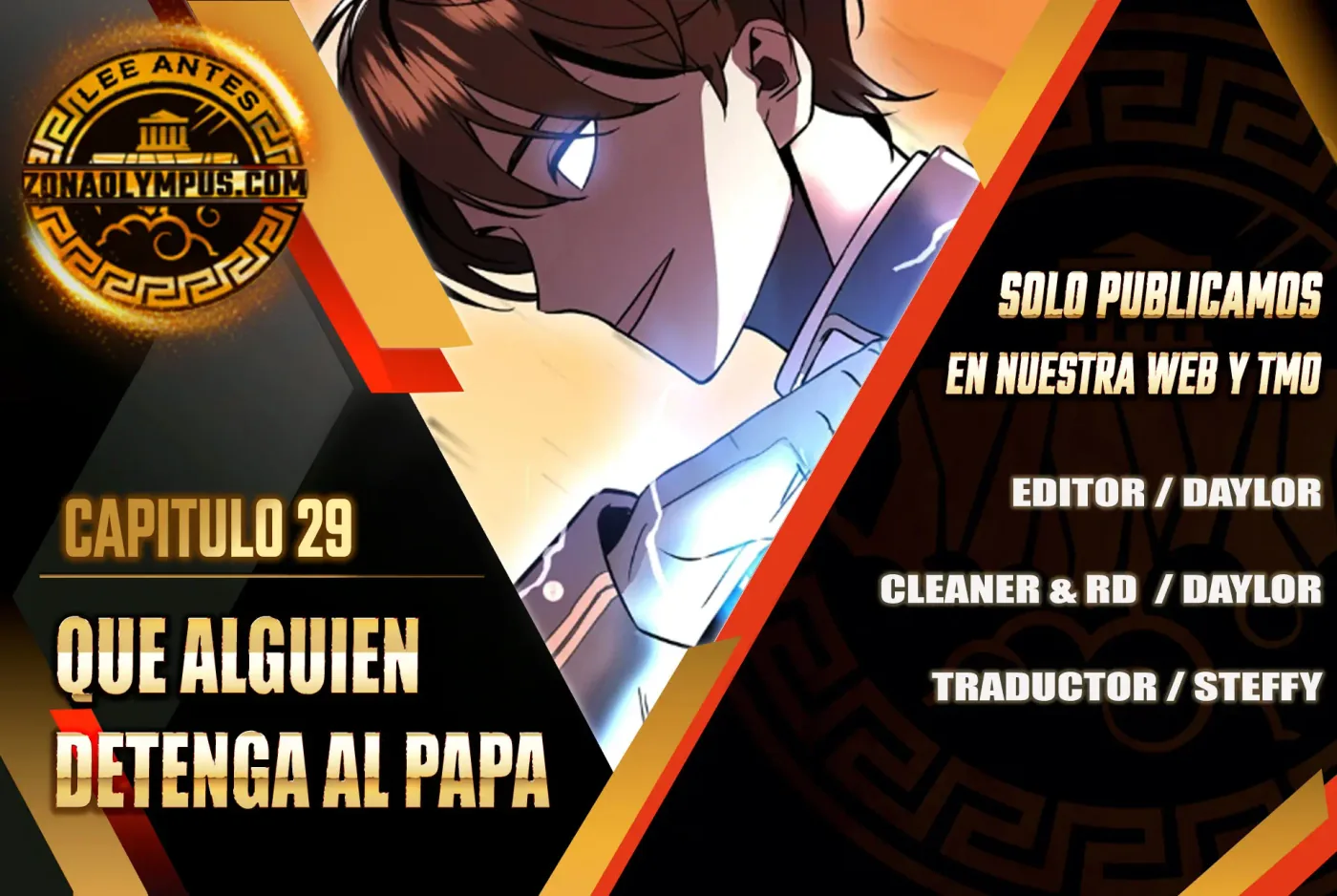 Que alguien detenga al Papa capítulo 29, página 1