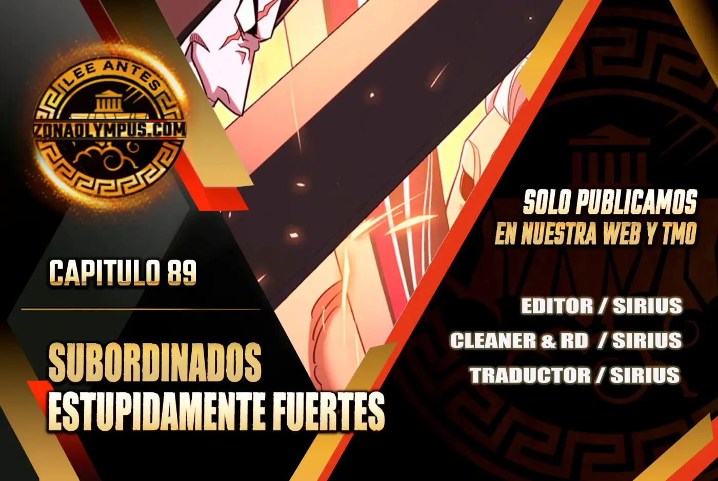 Mis subordinados son demasiado fuertes capítulo 89, página 1
