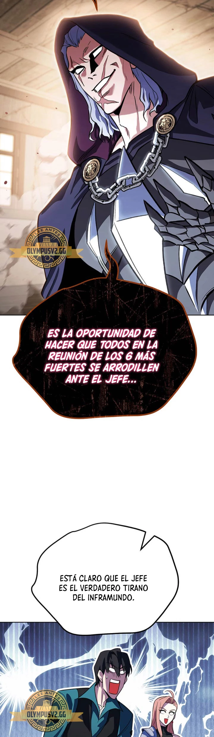 Mis subordinados son demasiado fuertes capítulo 44, página 36