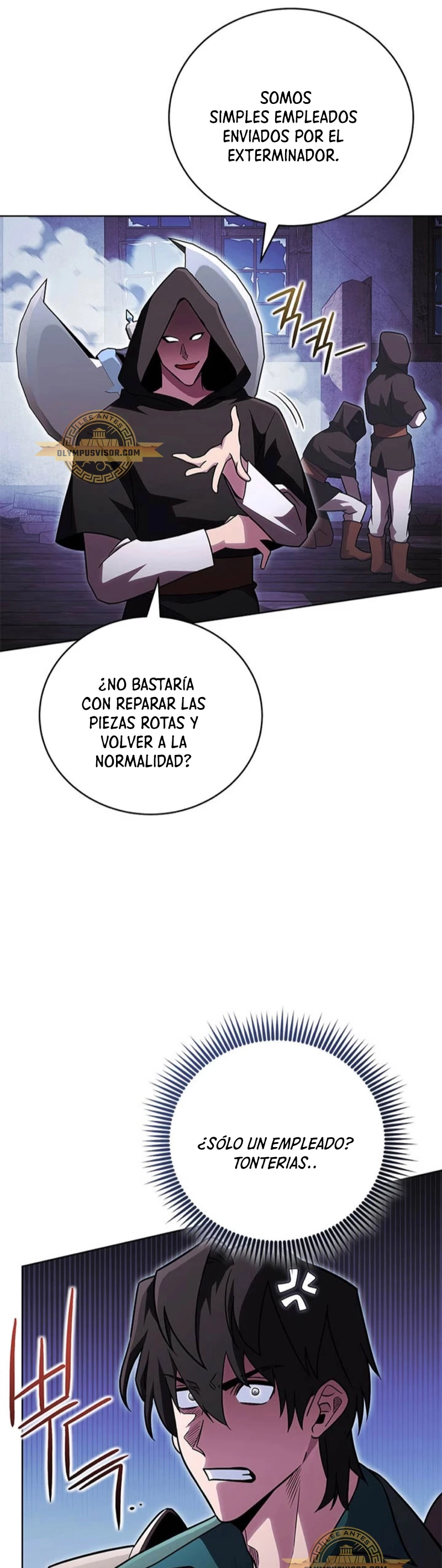 Mis subordinados son demasiado fuertes capítulo 54, página 9