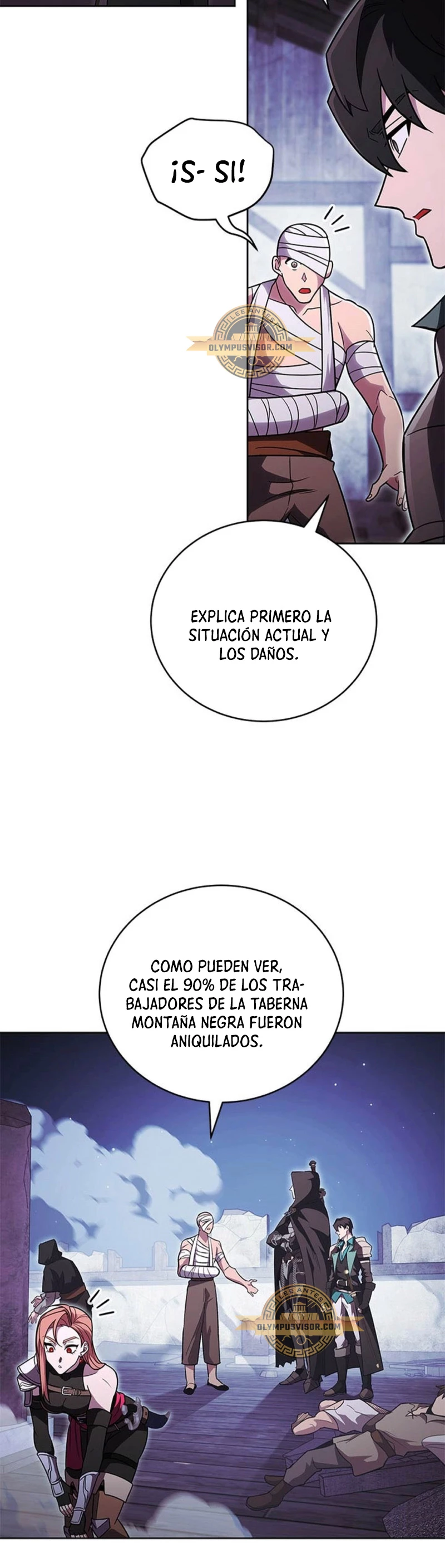 Mis subordinados son demasiado fuertes capítulo 54, página 12