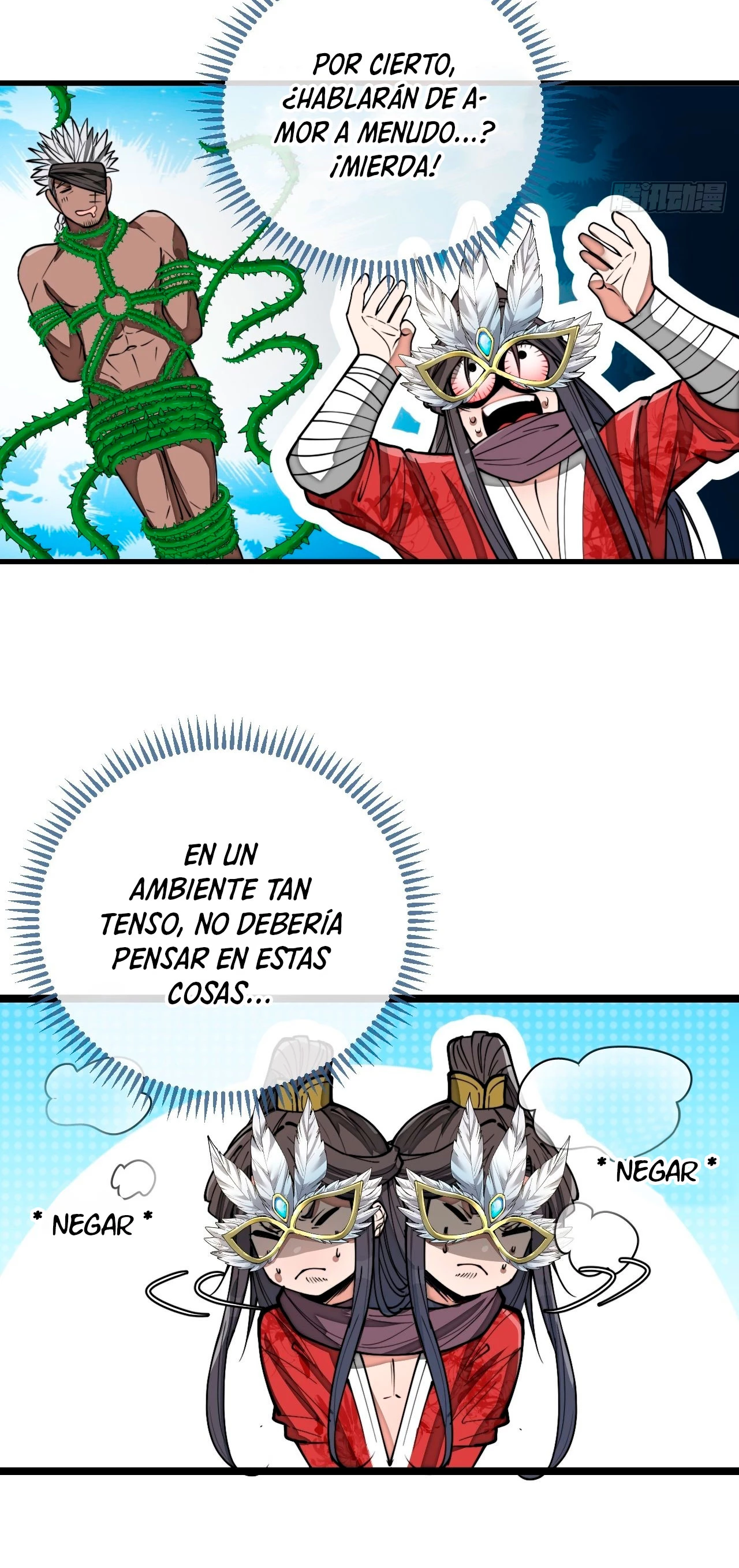 Realmente no soy un supervillano capítulo 101, página 16