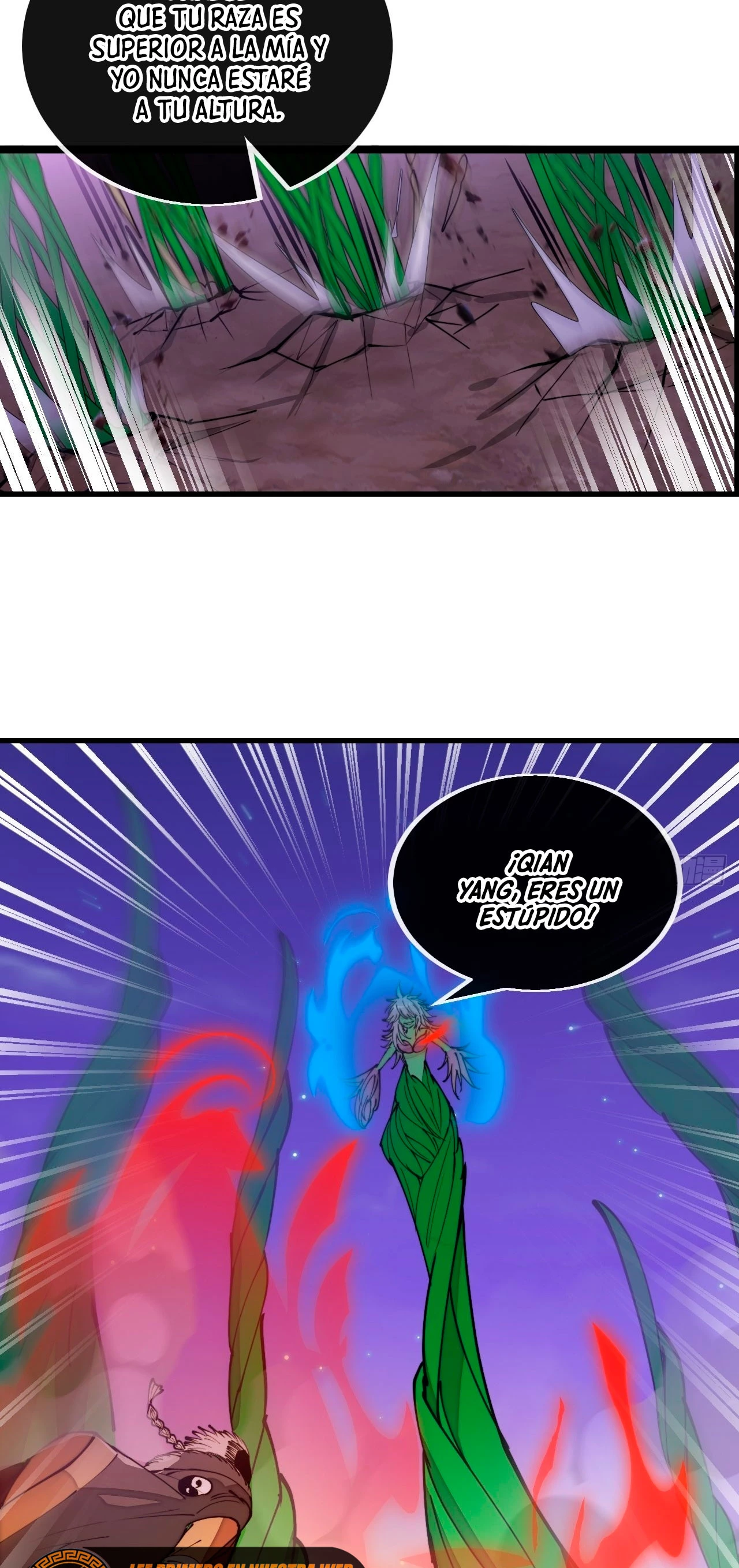 Realmente no soy un supervillano capítulo 101, página 19