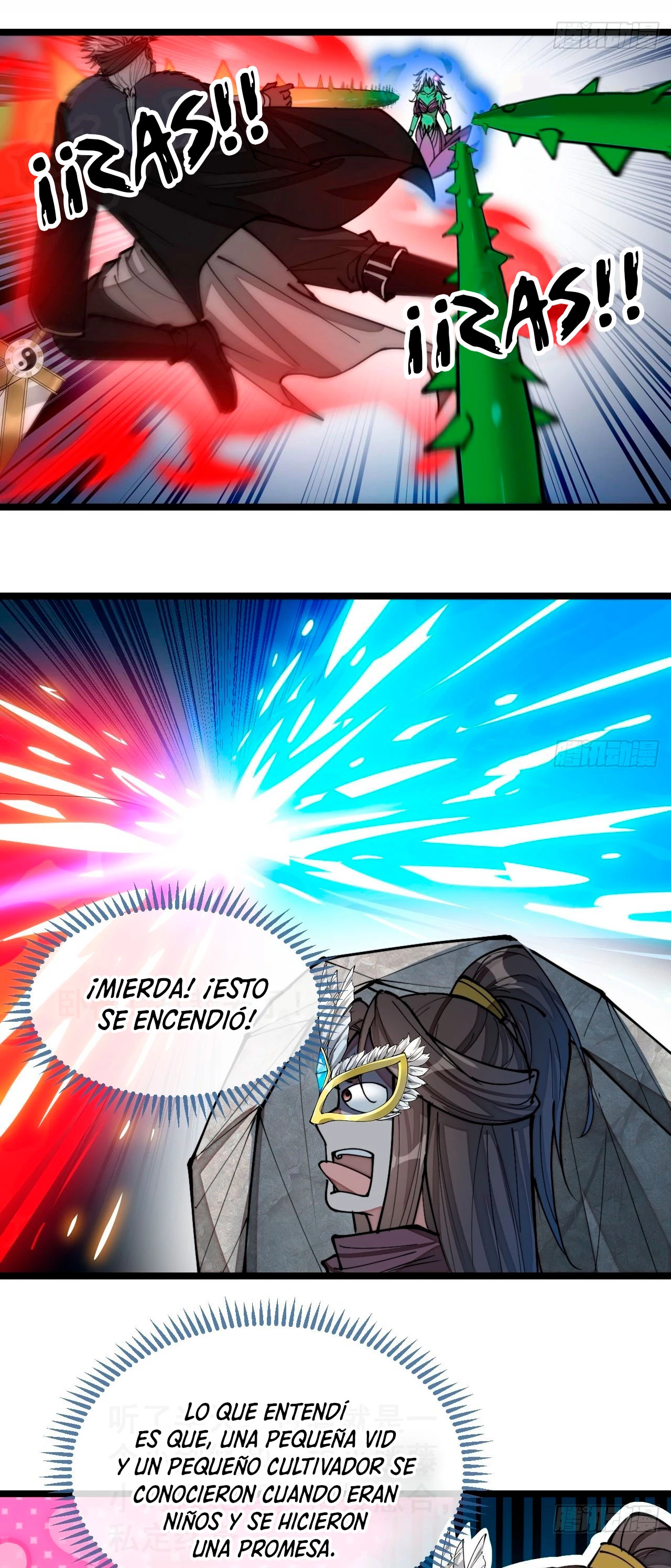 Realmente no soy un supervillano capítulo 101, página 22