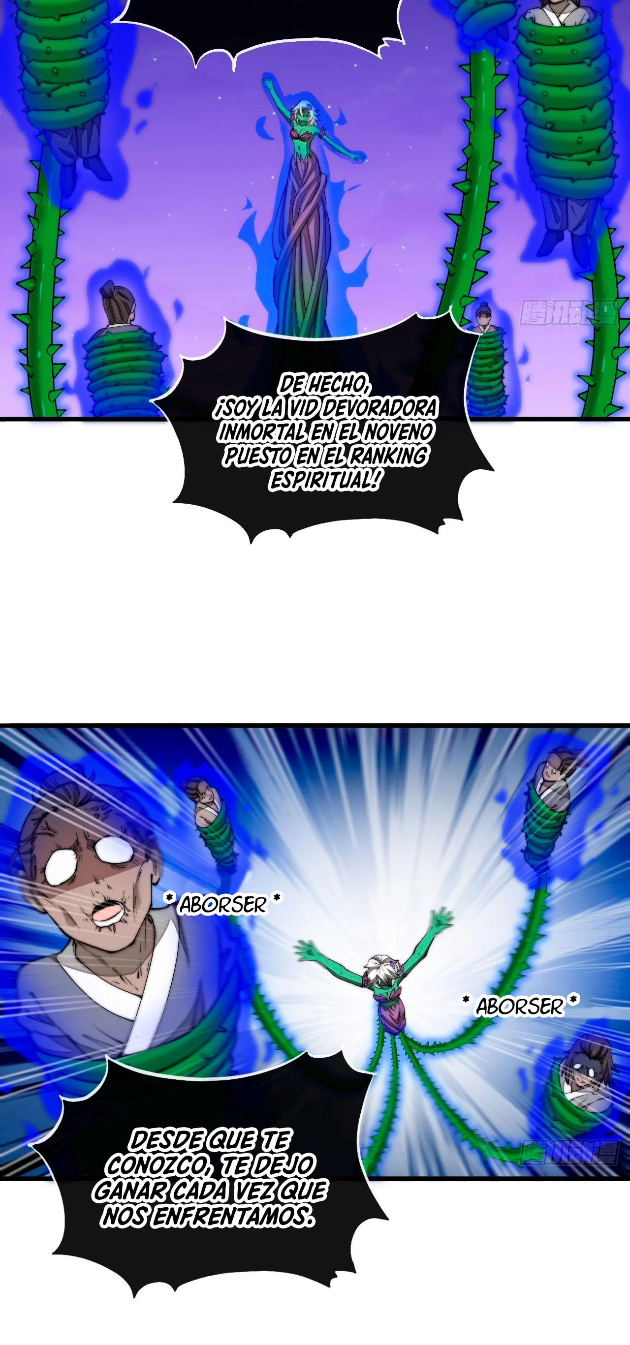 Realmente no soy un supervillano capítulo 102, página 6