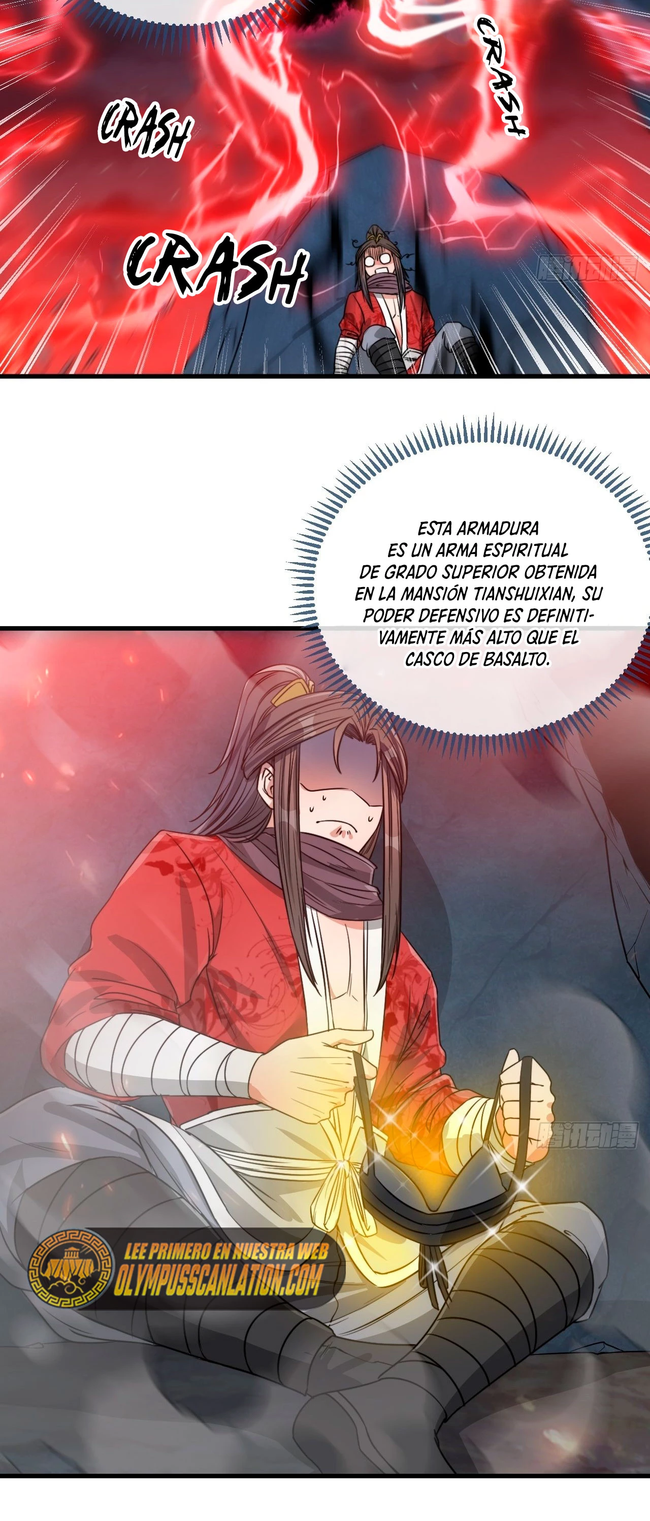 Realmente no soy un supervillano capítulo 104, página 17
