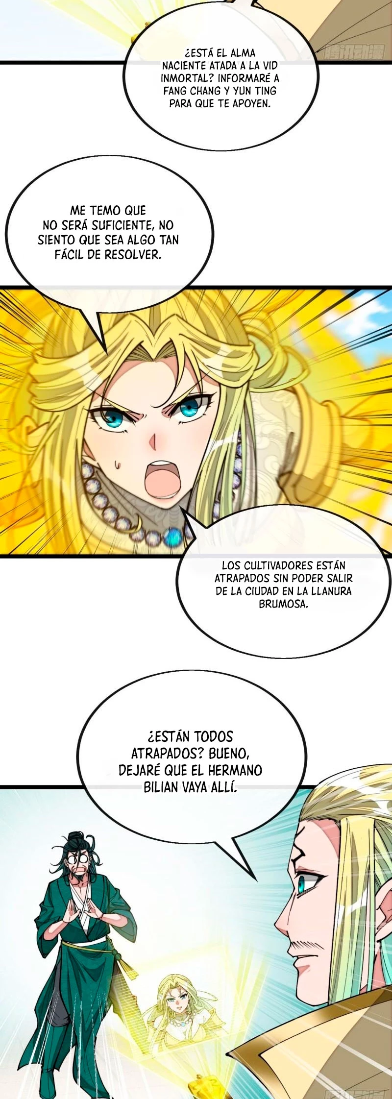 Realmente no soy un supervillano capítulo 107, página 14