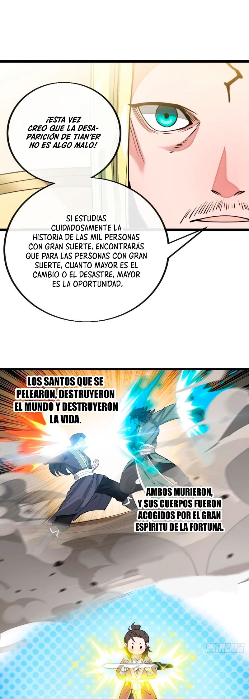 Realmente no soy un supervillano capítulo 107, página 20