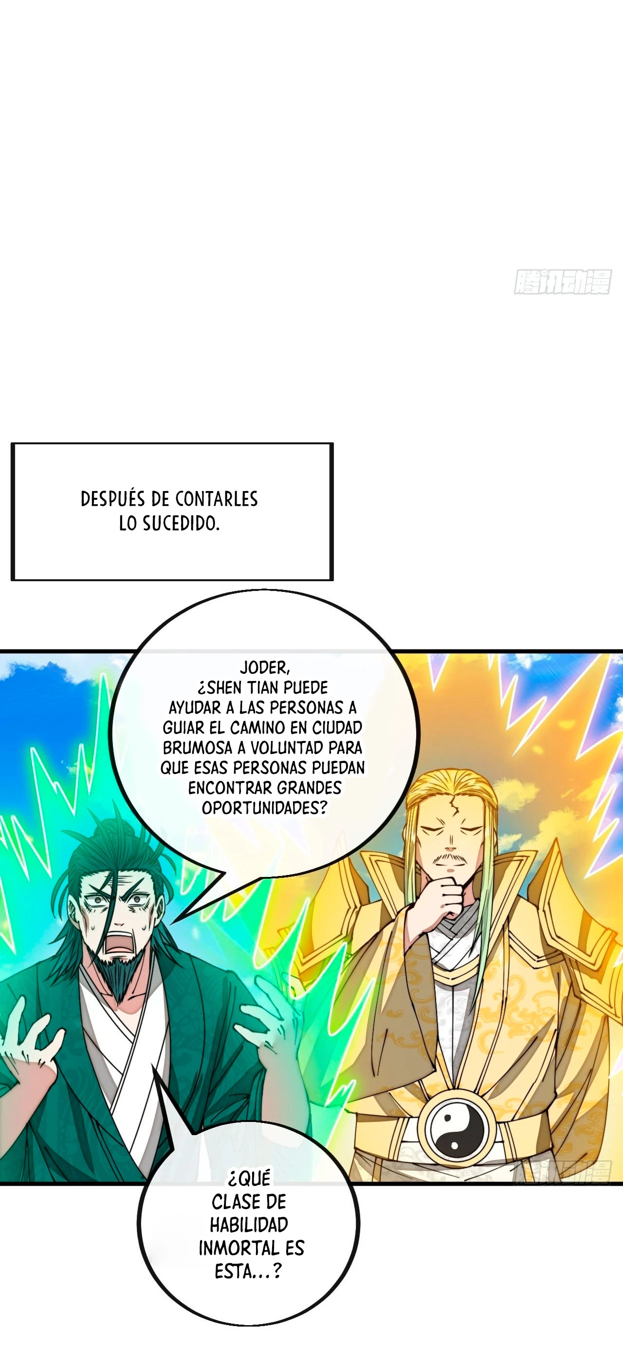 Realmente no soy un supervillano capítulo 108, página 11