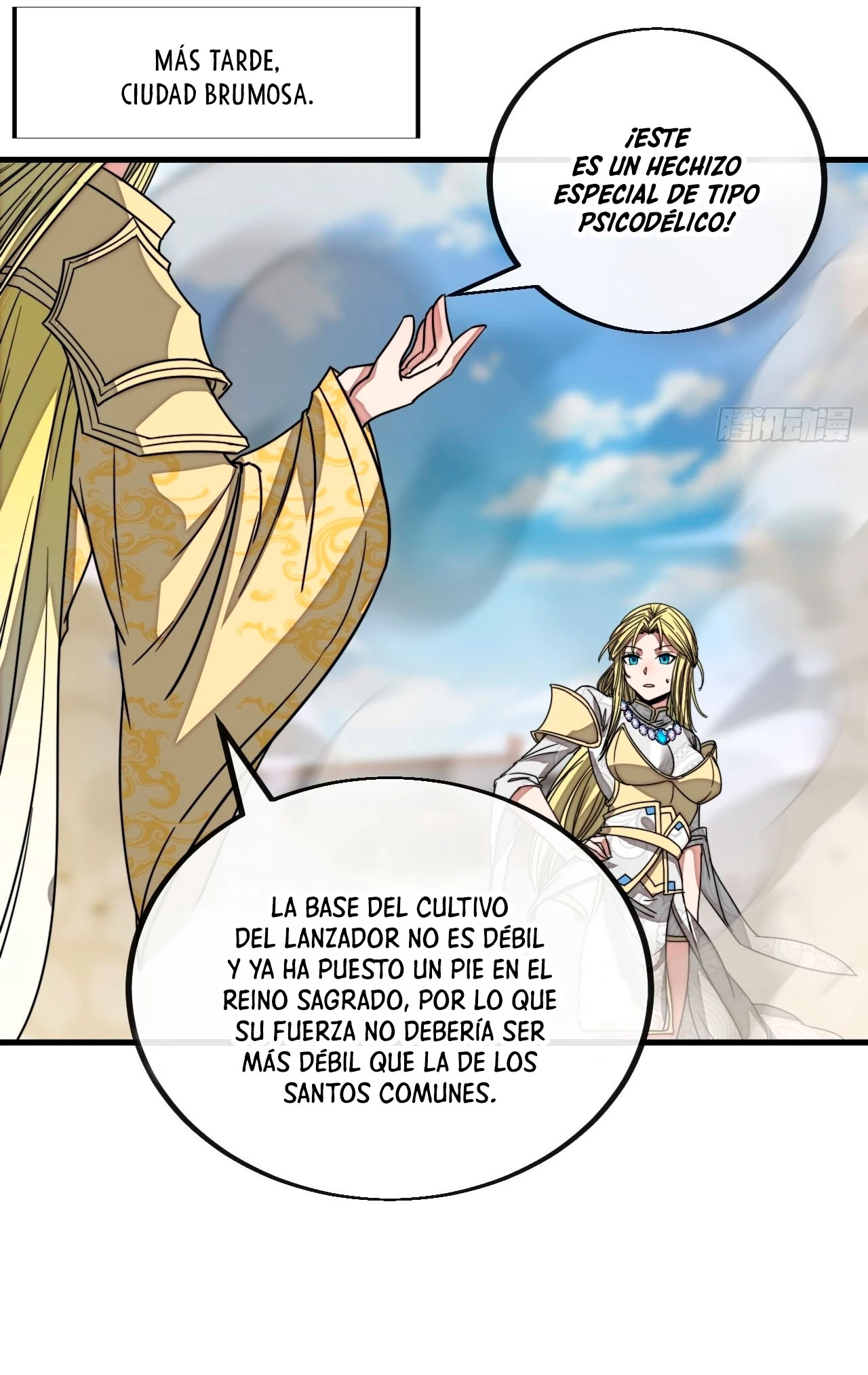 Realmente no soy un supervillano capítulo 108, página 15