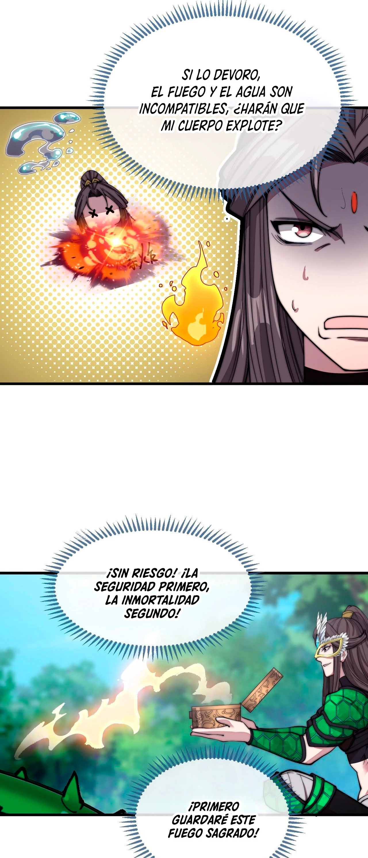 Realmente no soy un supervillano capítulo 109, página 16