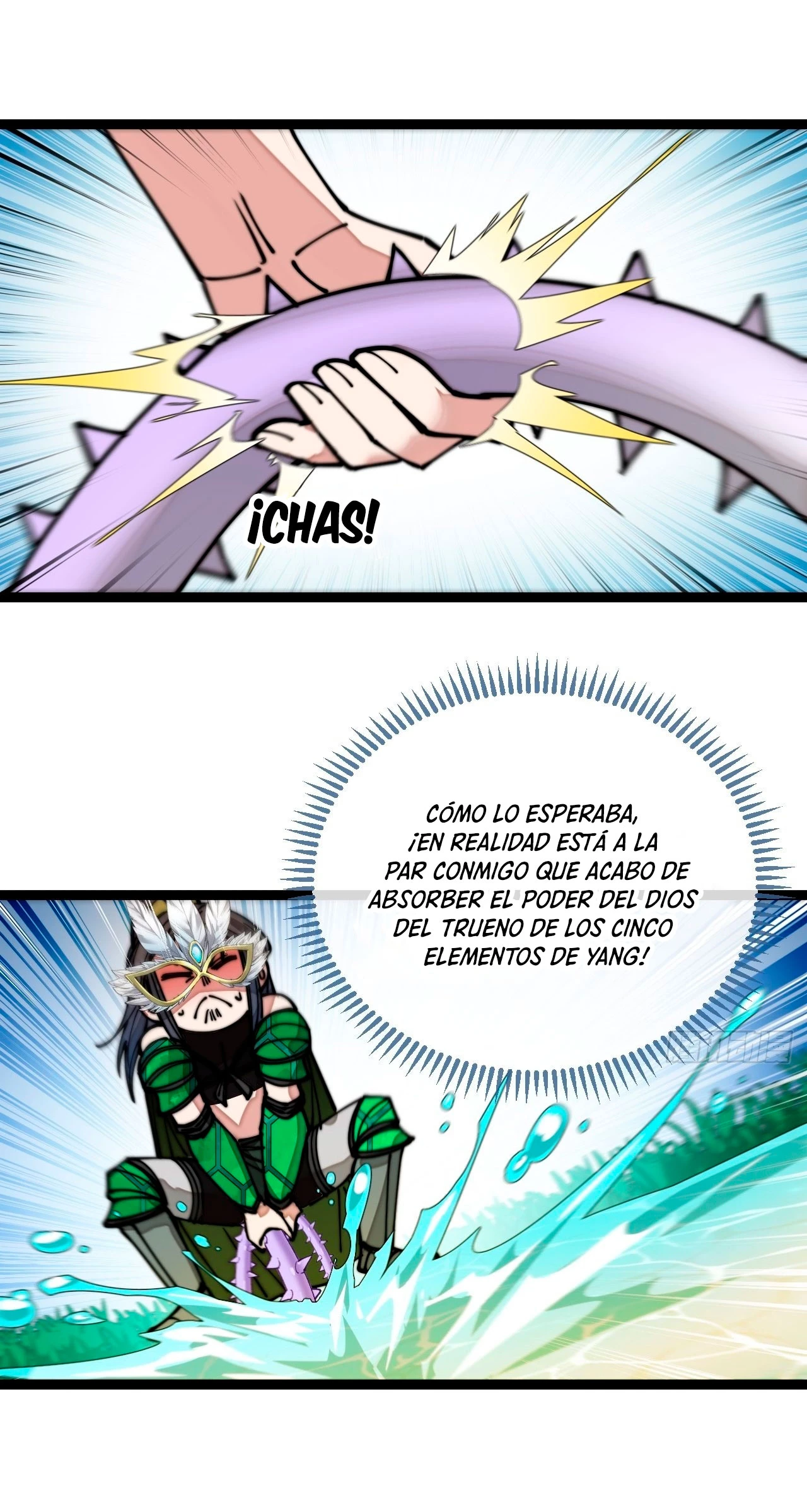 Realmente no soy un supervillano capítulo 109, página 33