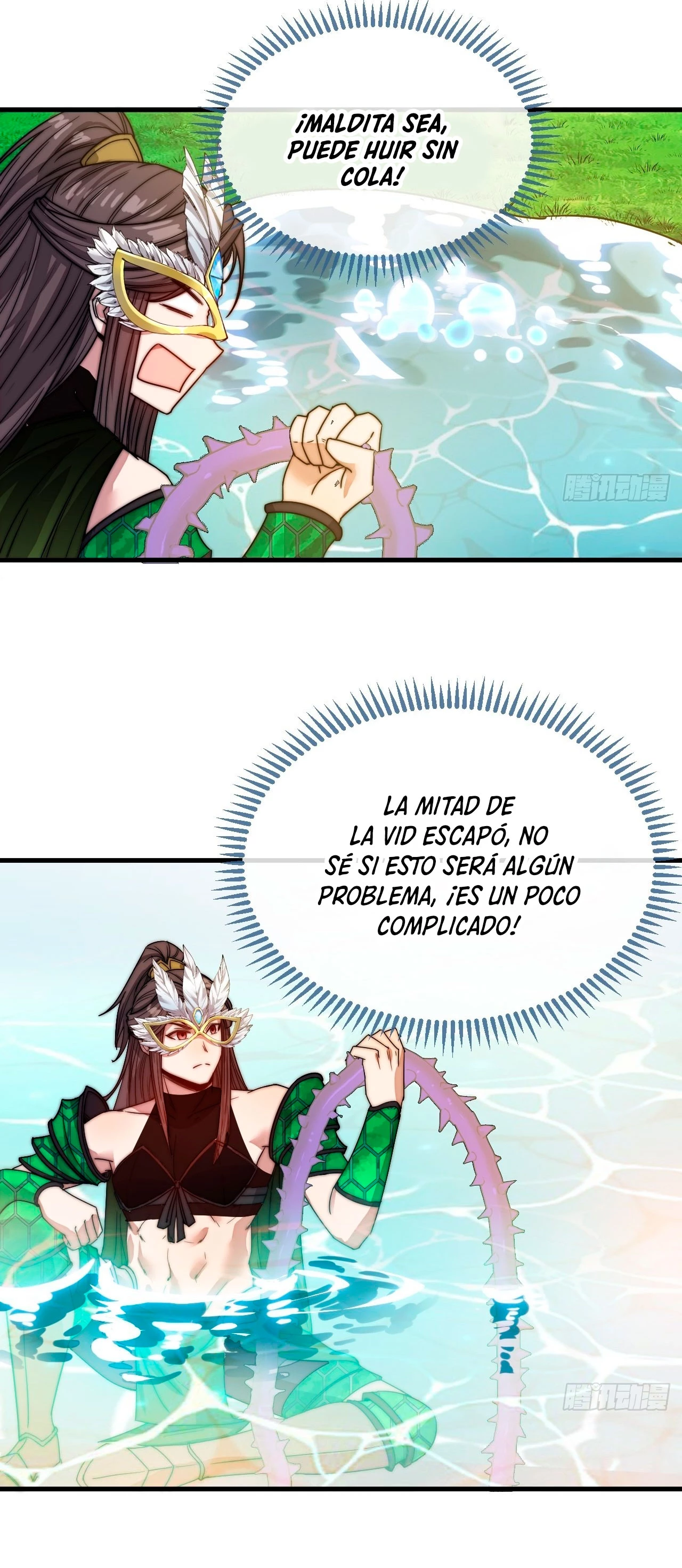 Realmente no soy un supervillano capítulo 109, página 38