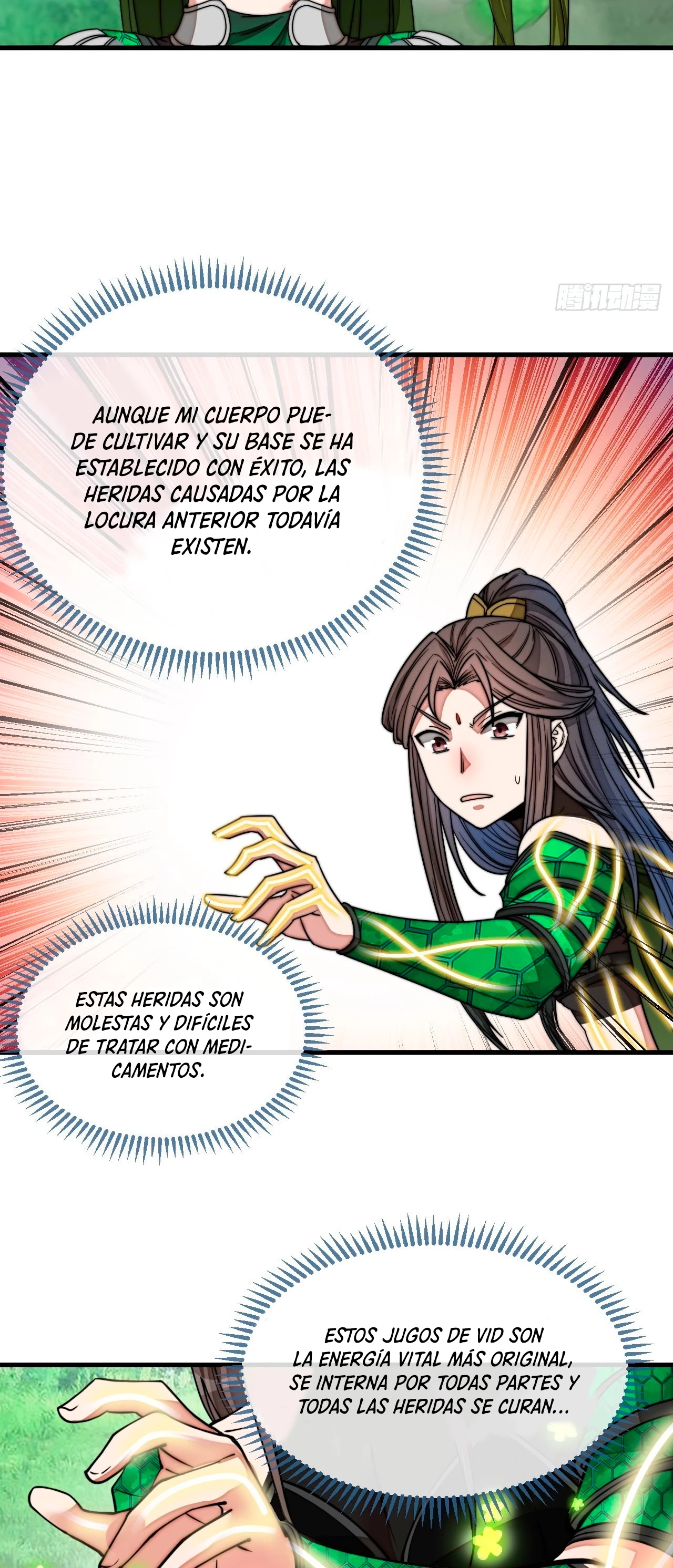 Realmente no soy un supervillano capítulo 110, página 21