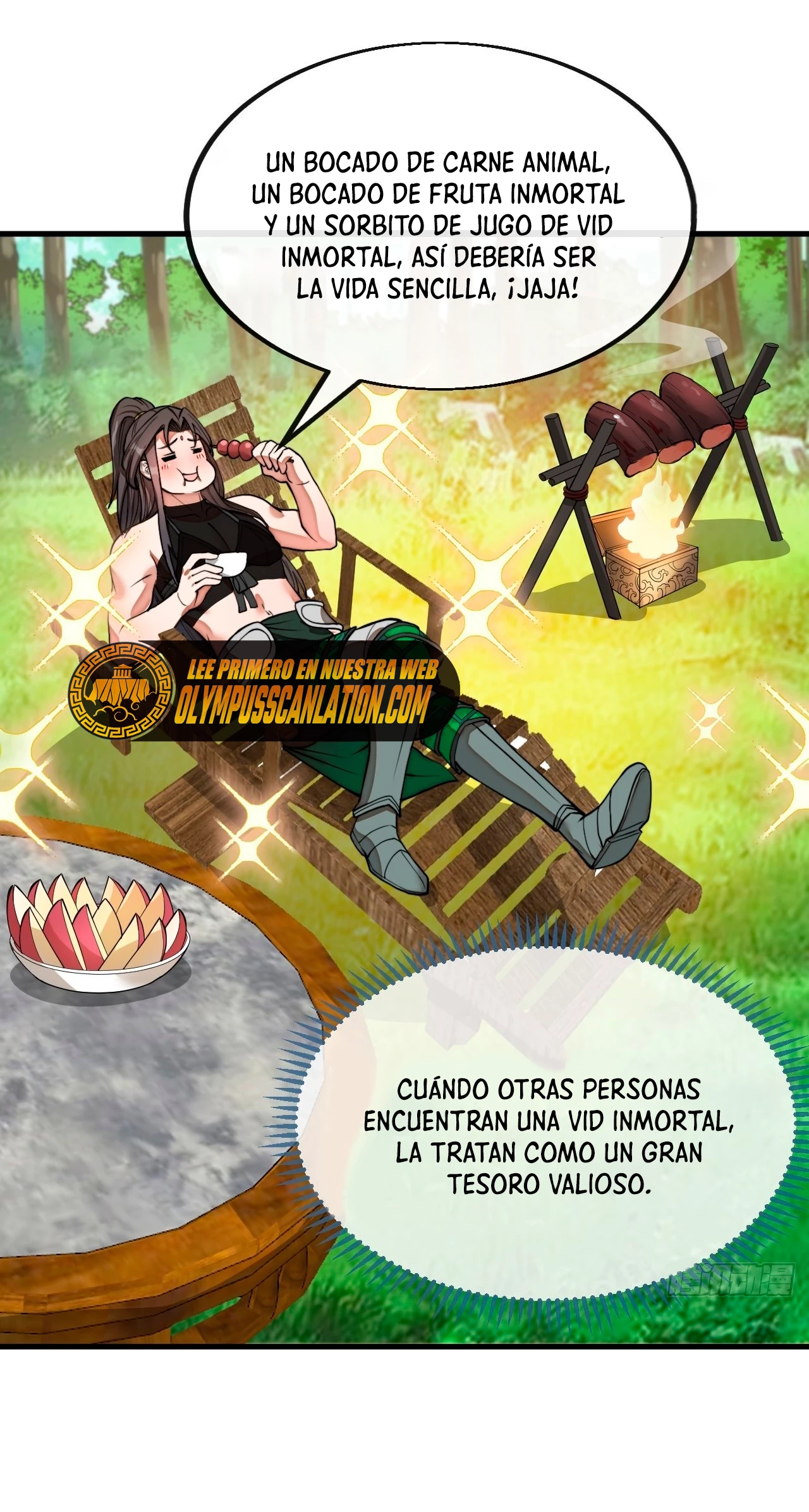 Realmente no soy un supervillano capítulo 110, página 27