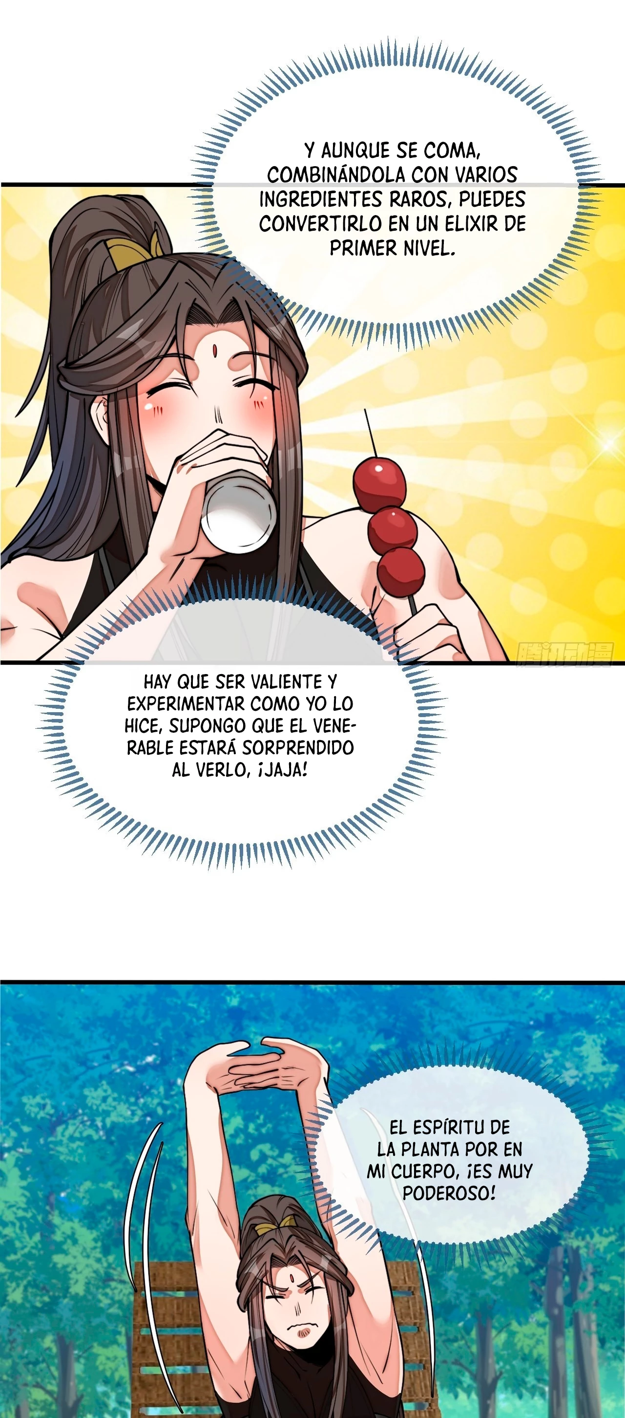 Realmente no soy un supervillano capítulo 110, página 28