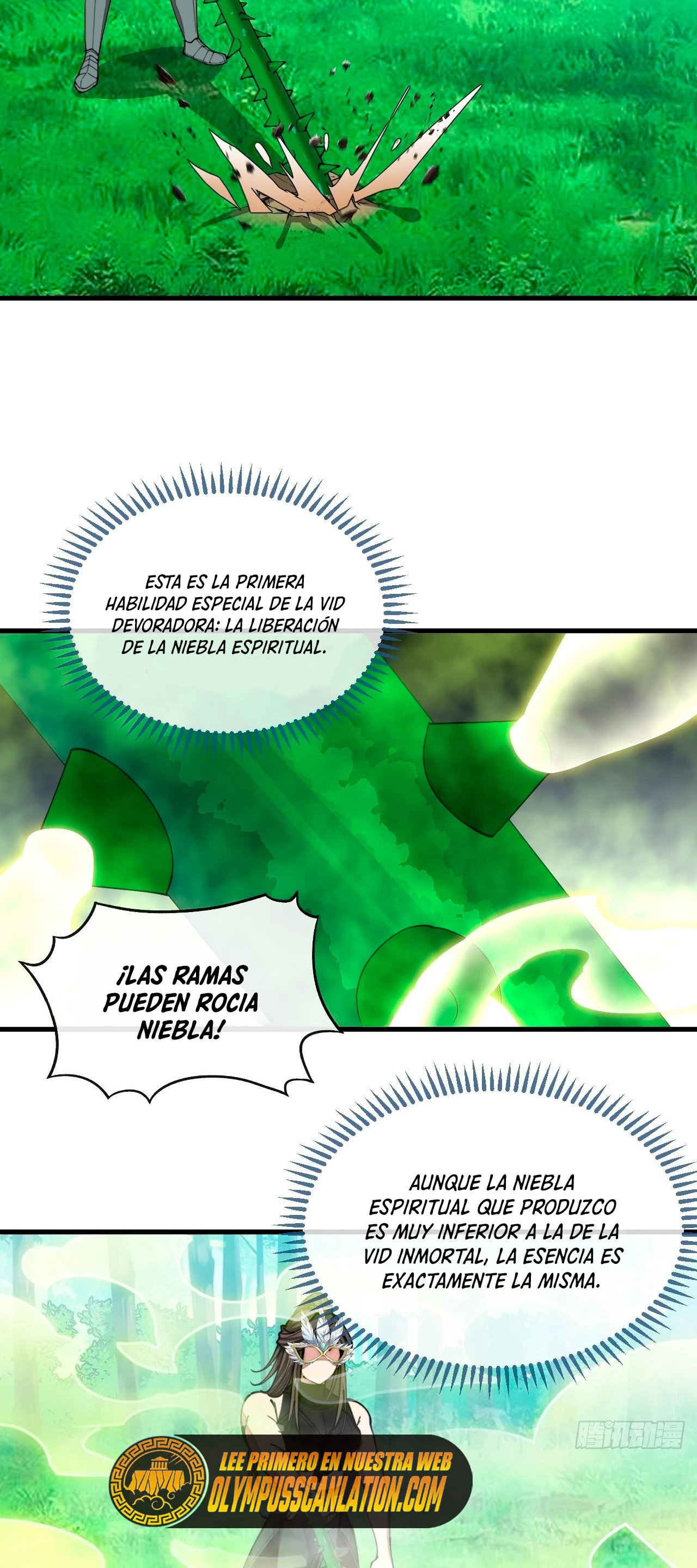 Realmente no soy un supervillano capítulo 112, página 18