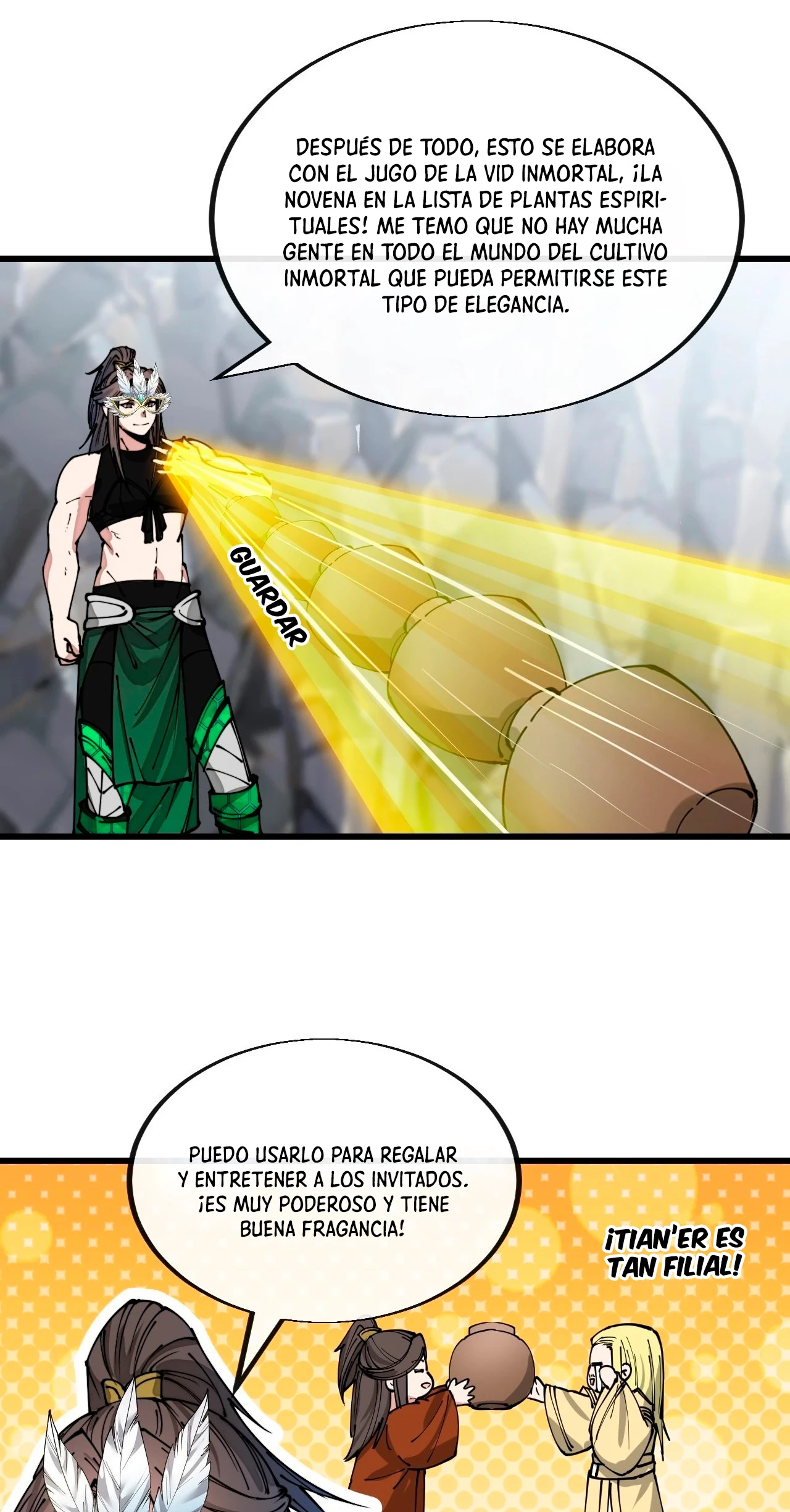 Realmente no soy un supervillano capítulo 112, página 29