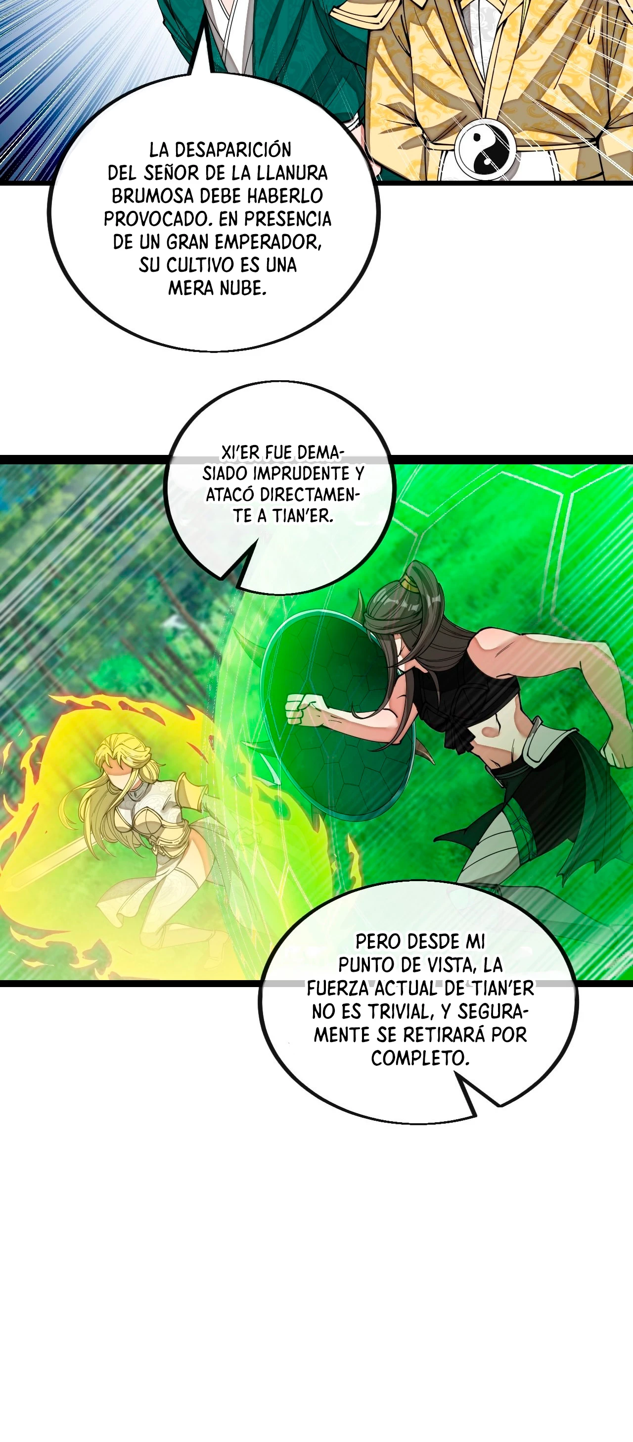 Realmente no soy un supervillano capítulo 114, página 20