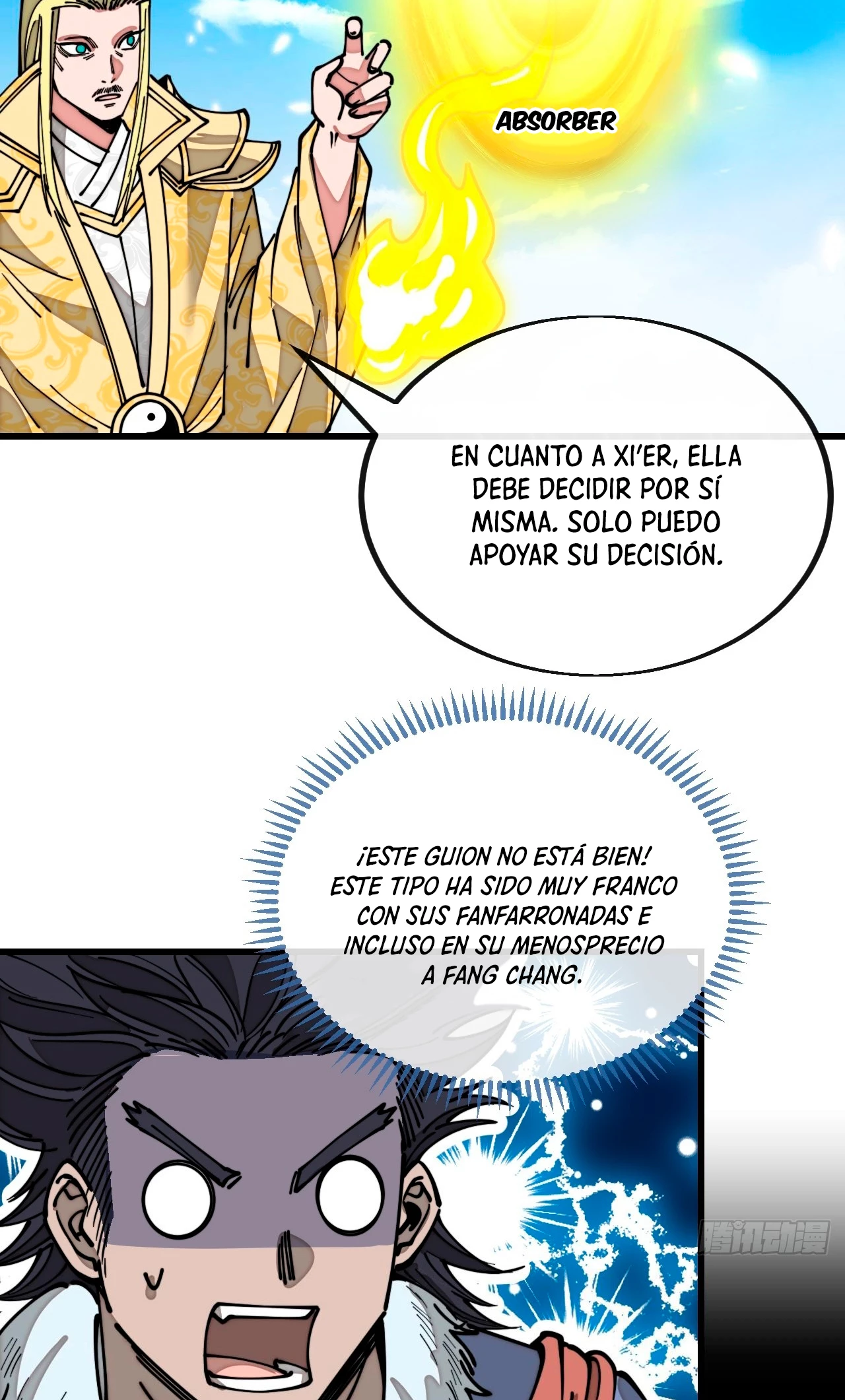 Realmente no soy un supervillano capítulo 121, página 6