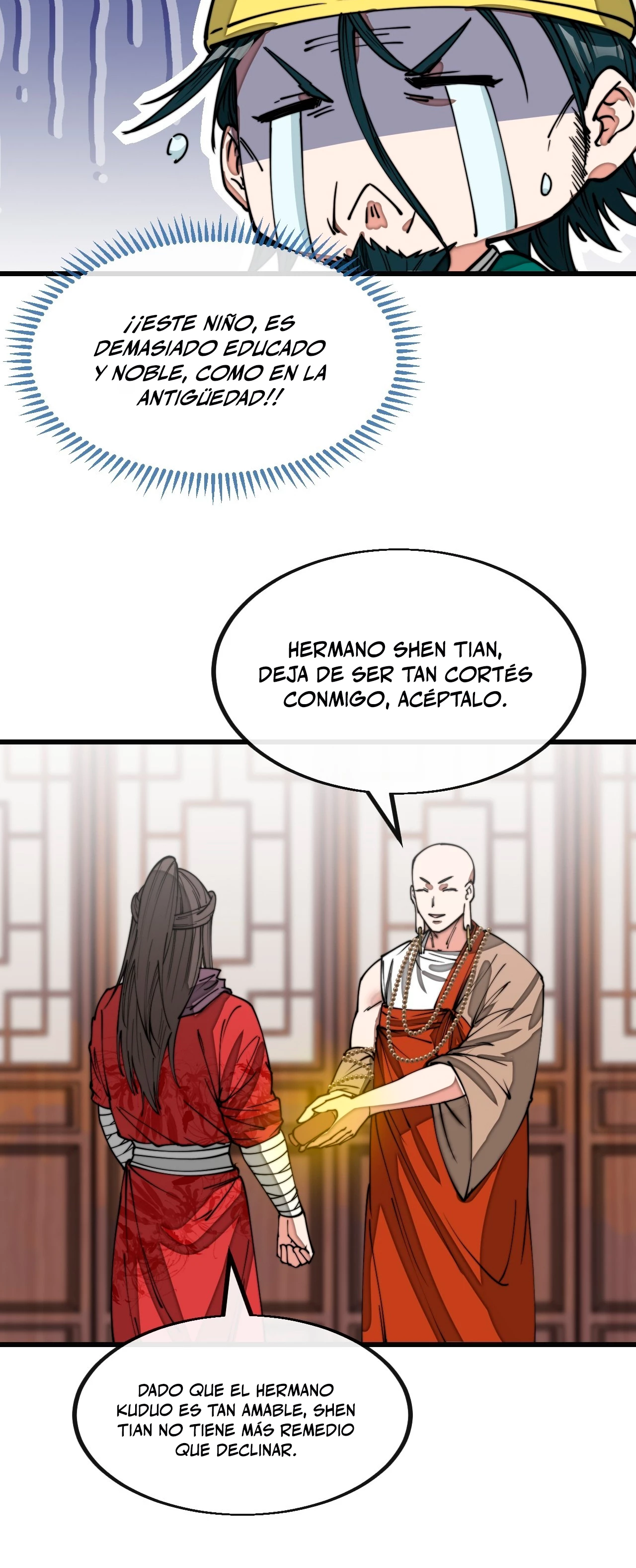 Realmente no soy un supervillano capítulo 124, página 8