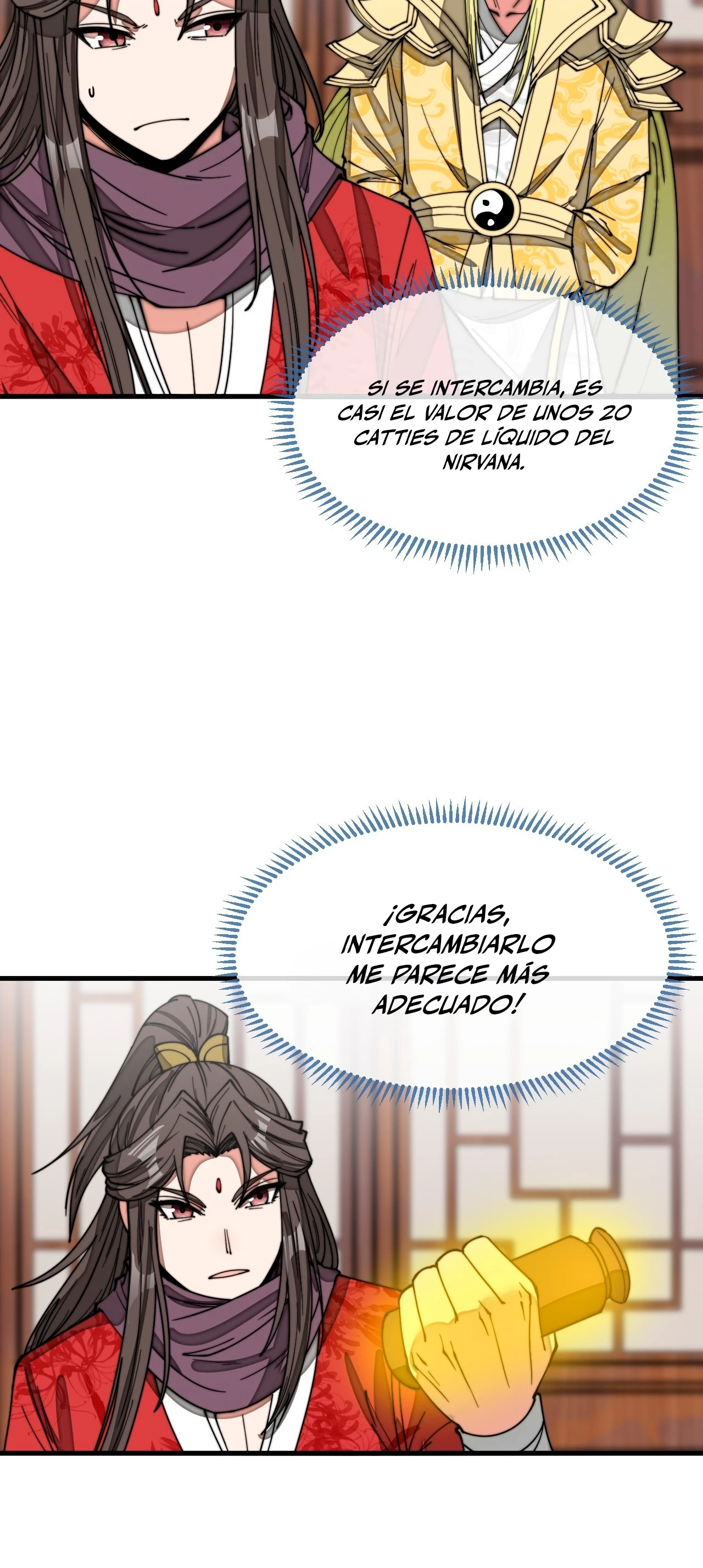 Realmente no soy un supervillano capítulo 124, página 11
