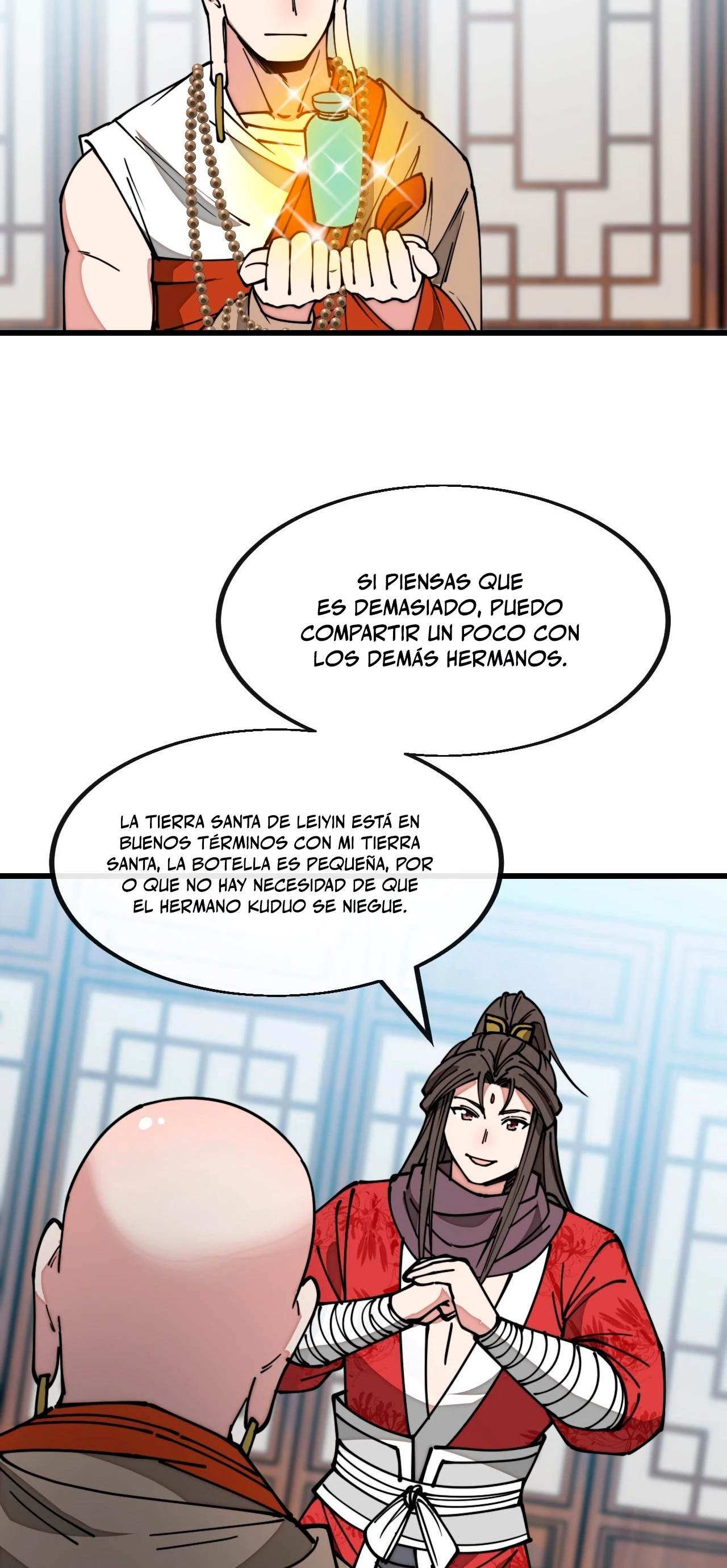 Realmente no soy un supervillano capítulo 124, página 16