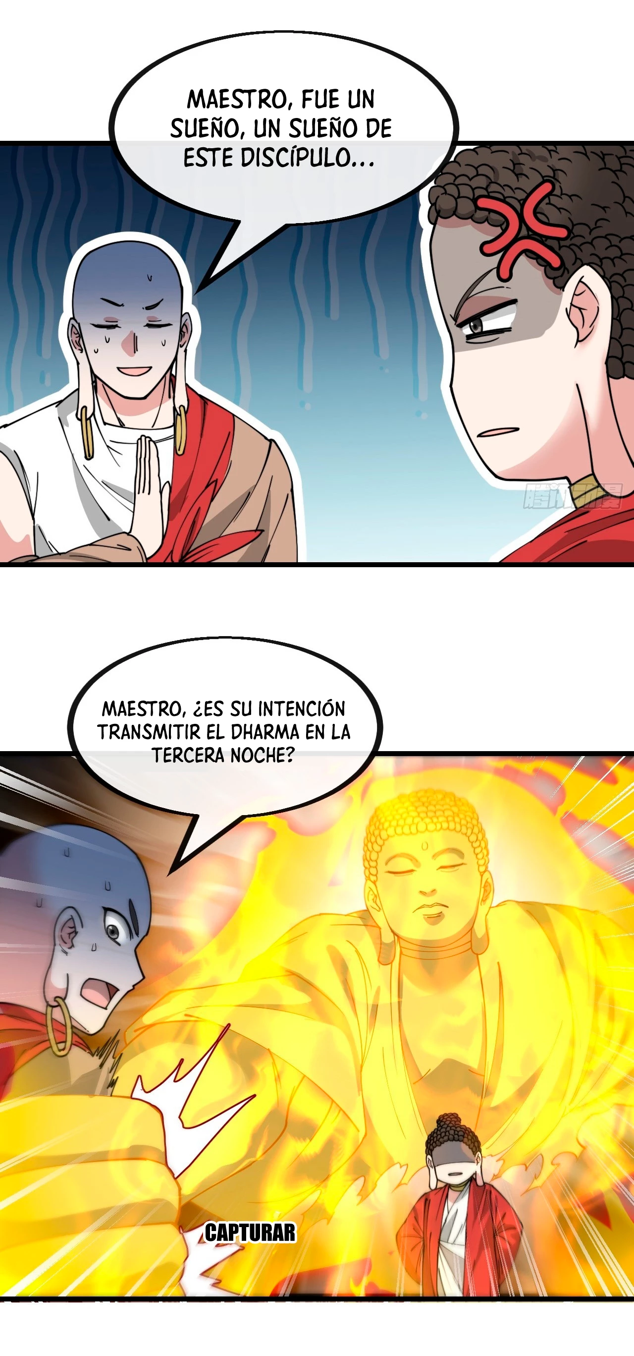 Realmente no soy un supervillano capítulo 128, página 22
