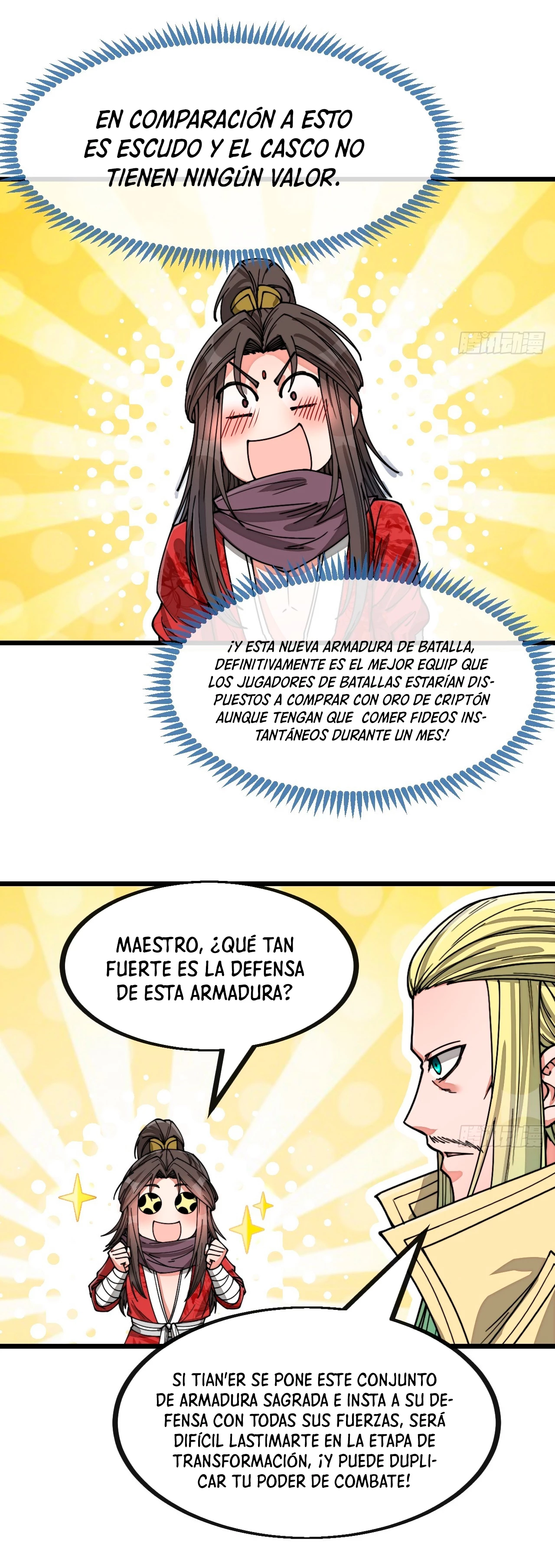 Realmente no soy un supervillano capítulo 129, página 12