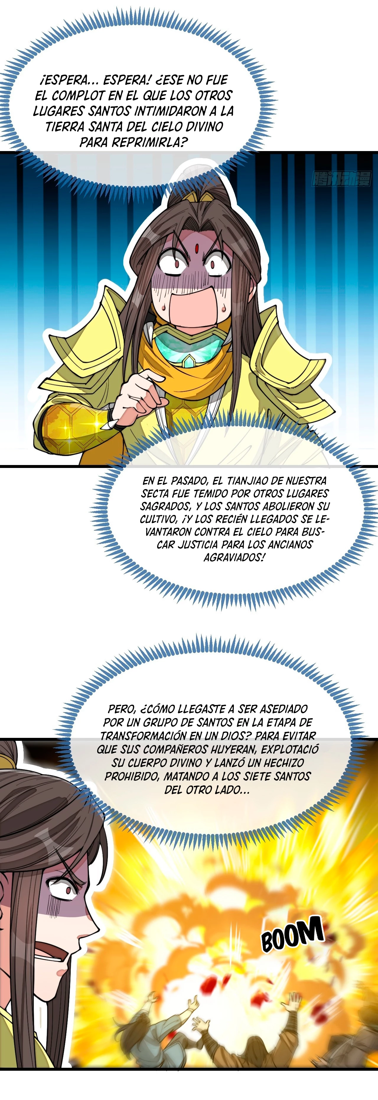 Realmente no soy un supervillano capítulo 130, página 13