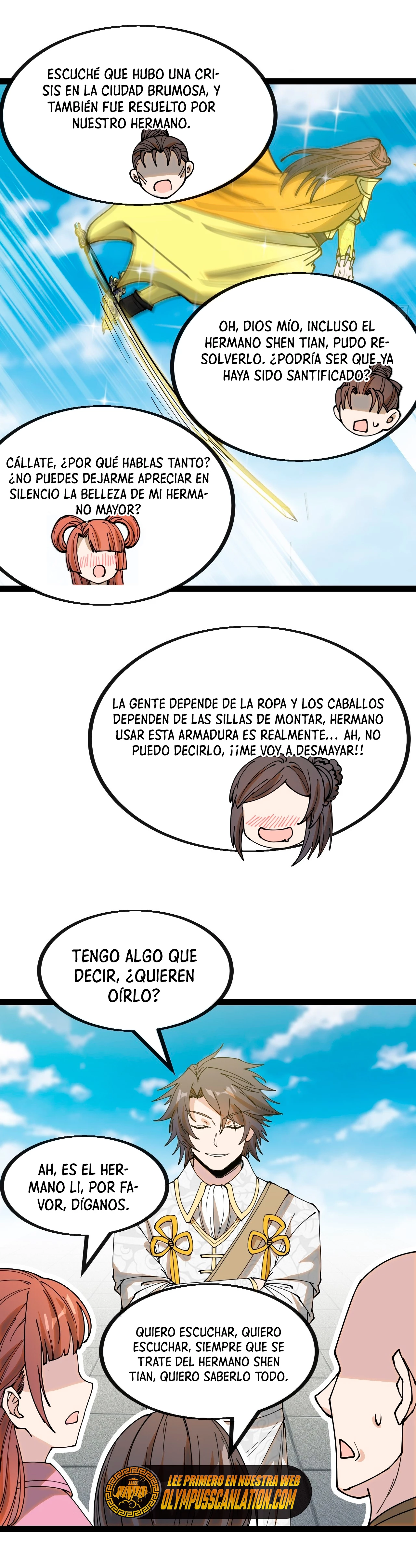 Realmente no soy un supervillano capítulo 130, página 18