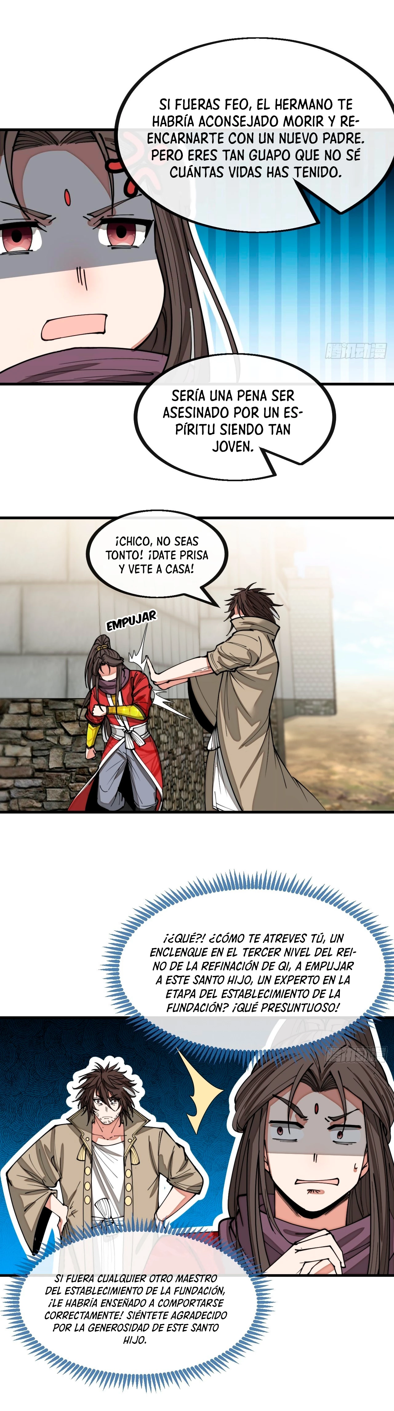 Realmente no soy un supervillano capítulo 132, página 6