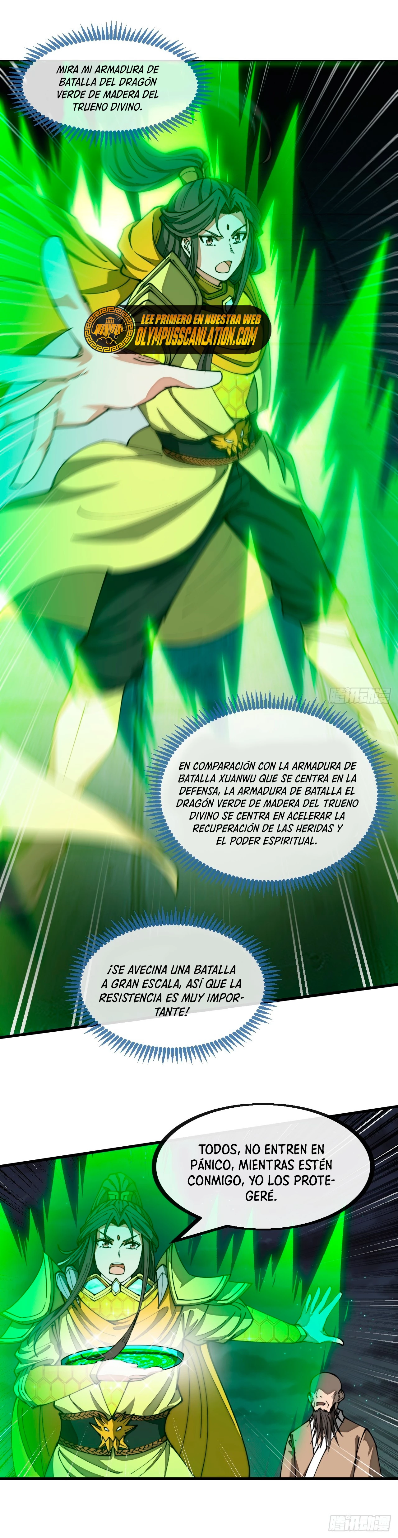 Realmente no soy un supervillano capítulo 133, página 14