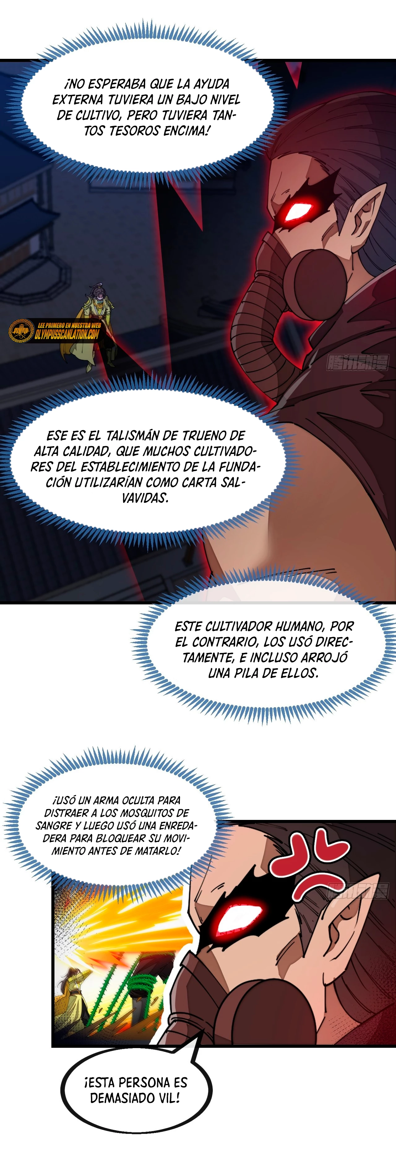 Realmente no soy un supervillano capítulo 136, página 5